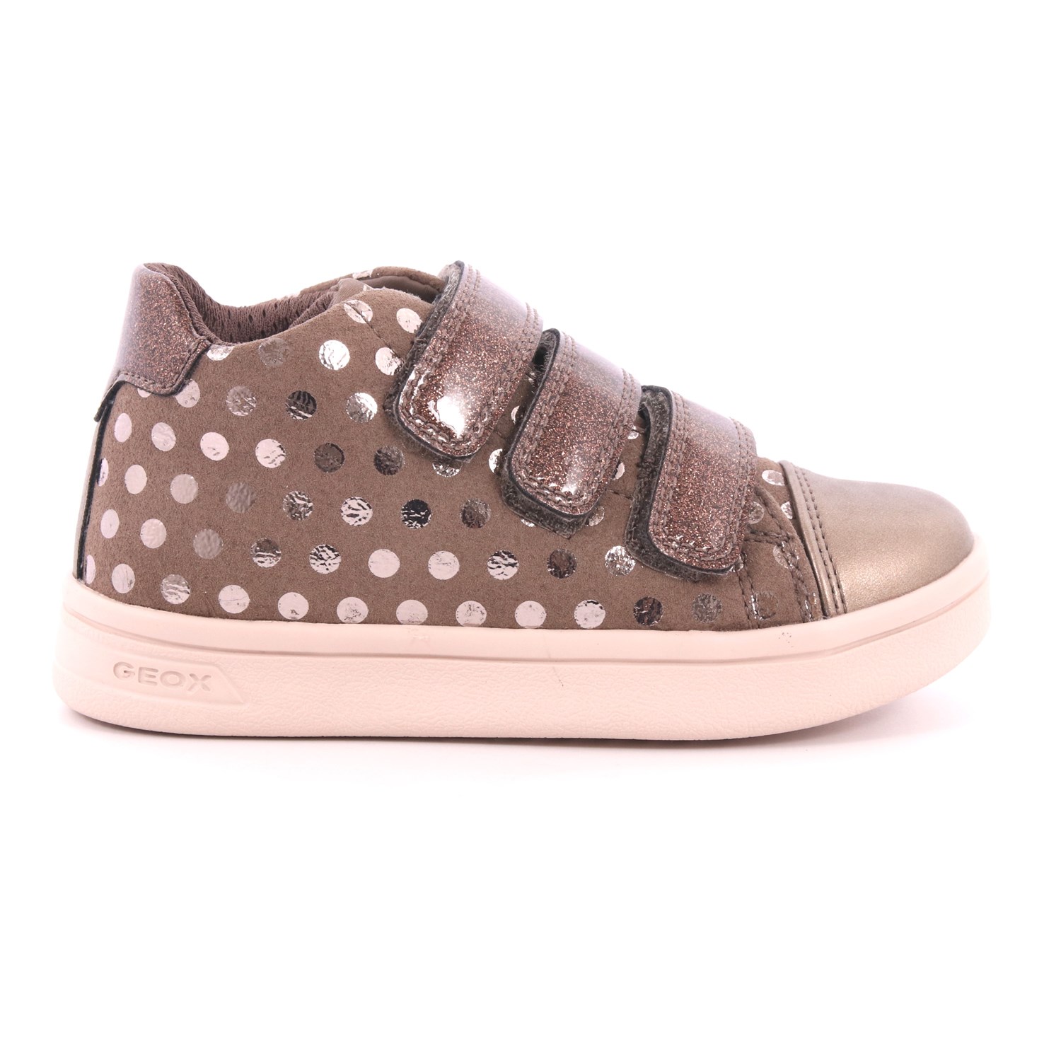 Scarpa Strappi Geox Bambina Bronzo Scarpa Strappi Geox Bambina Bronzo Scarpe 345 - J944MD
