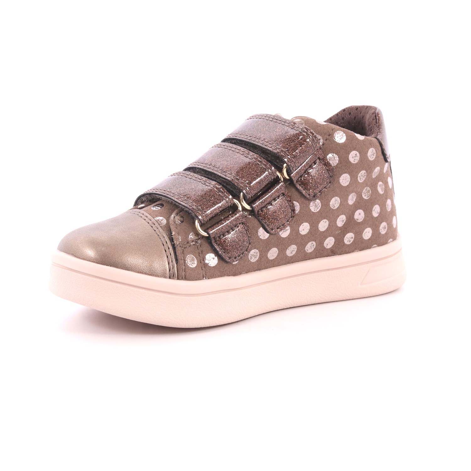 Scarpa Strappi Geox Bambina Bronzo Scarpa Strappi Geox Bambina Bronzo Scarpe 345 - J944MD