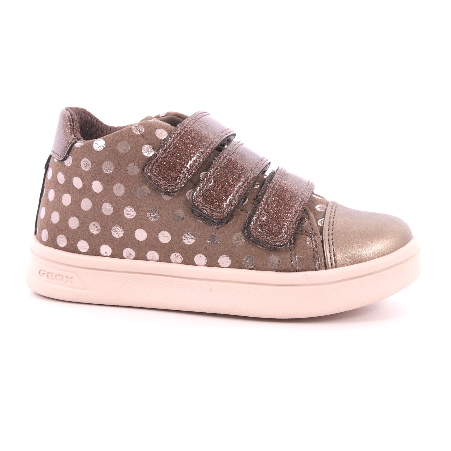 Scarpa Strappi Geox Bambina Bronzo Scarpa Strappi Geox Bambina Bronzo Scarpe 345 - J944MD