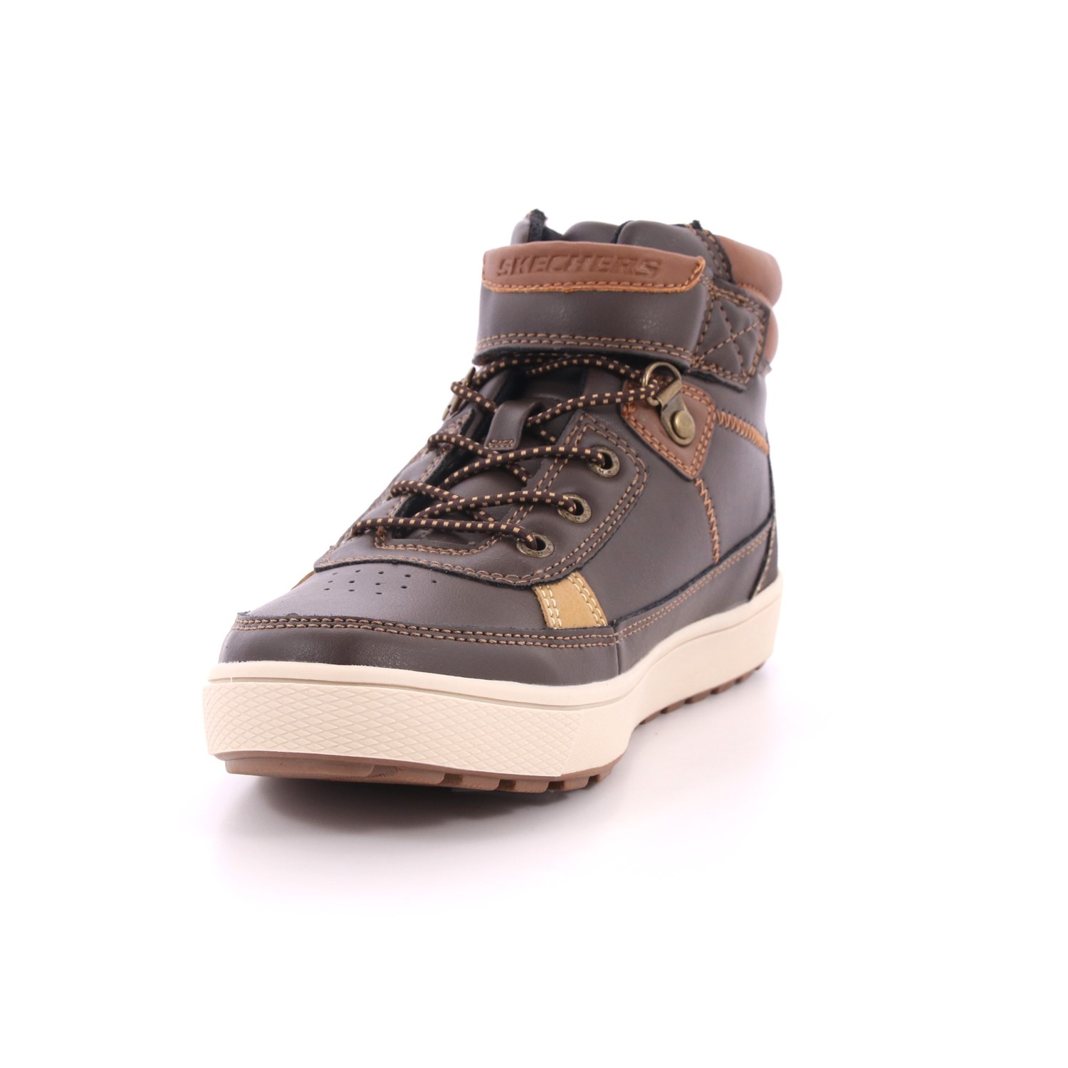 Scarpa Strappi + Elastico Skechers Bambino Marrone Scarpa Strappi + Elastico Skechers Bambino Marrone Scarpe 100 - 94127L