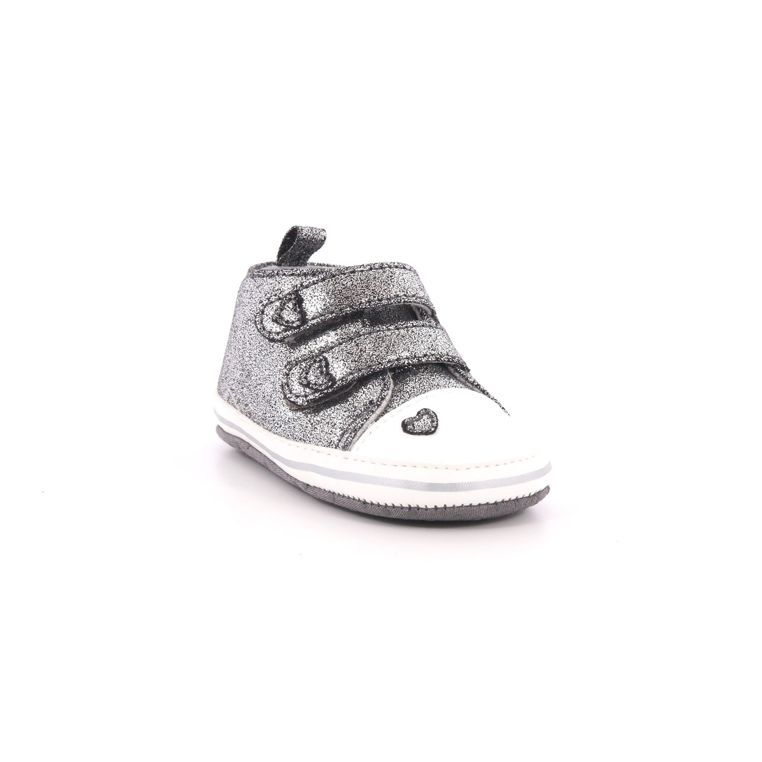 Scarpina Culla Chicco Bambino Argento Scarpina Culla Chicco Bambino Argento Scarpe 398 - 01062133