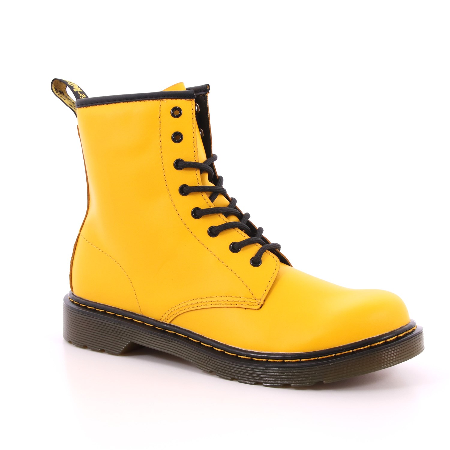 Anfibio Dr. Martens Bambino Giallo Anfibio Dr. Martens Bambino Giallo Scarpe 19 - DMK1460YERM