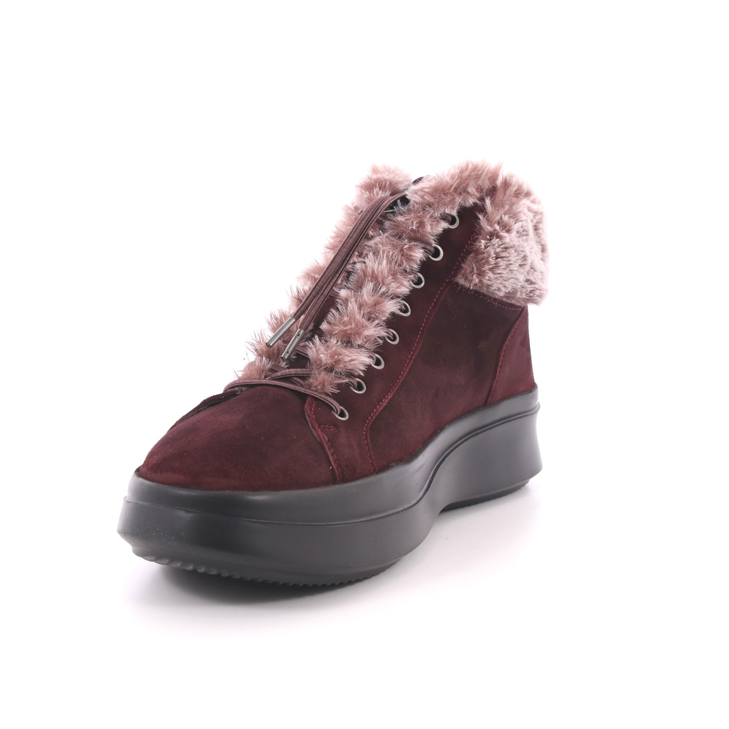 Scarpa Allacciata Impronte Donna Bordeaux Scarpa Allacciata Impronte Donna Bordeaux Scarpe 55 - IL92524A