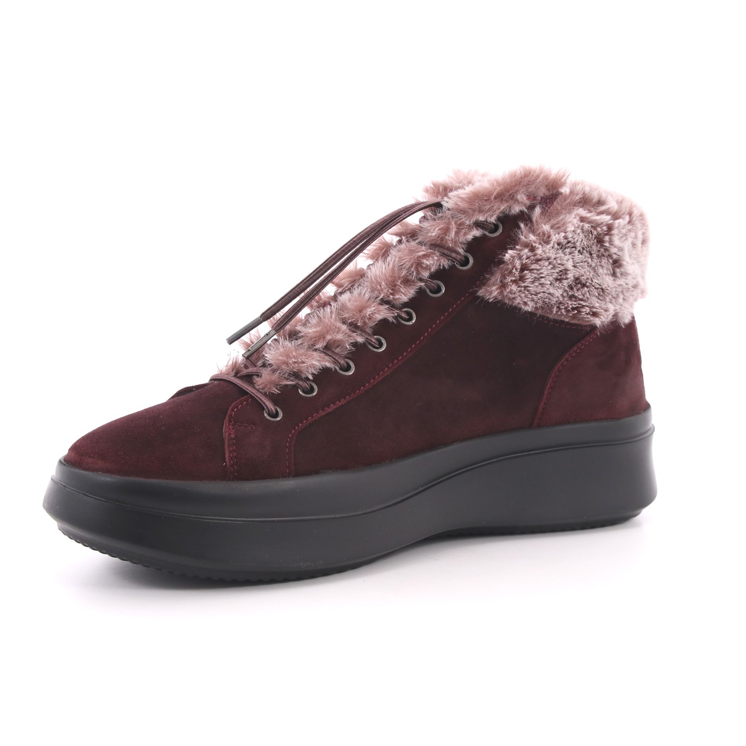 Scarpa Allacciata Impronte Donna Bordeaux Scarpa Allacciata Impronte Donna Bordeaux Scarpe 55 - IL92524A