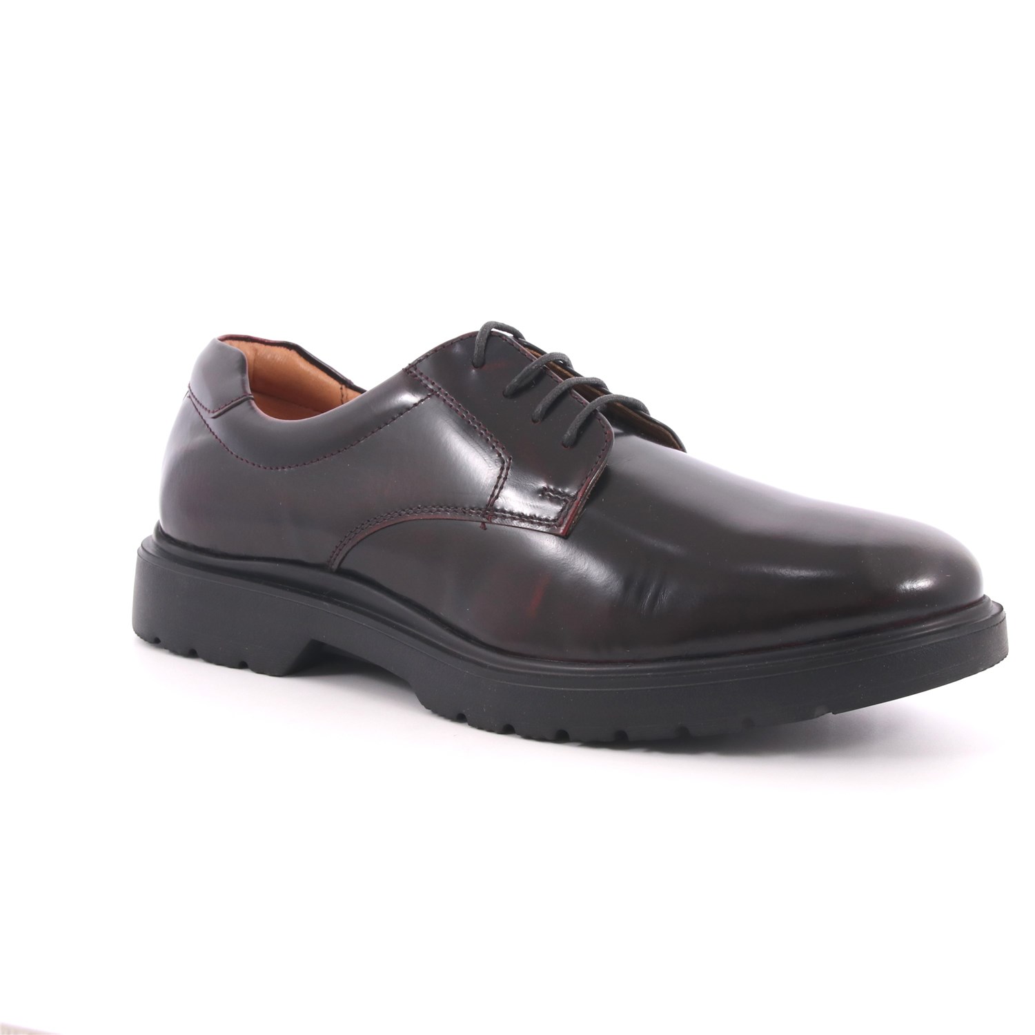 Scarpa Allacciata Impronte Uomo Bordeaux Scarpa Allacciata Impronte Uomo Bordeaux Scarpe 57 - IM92001A