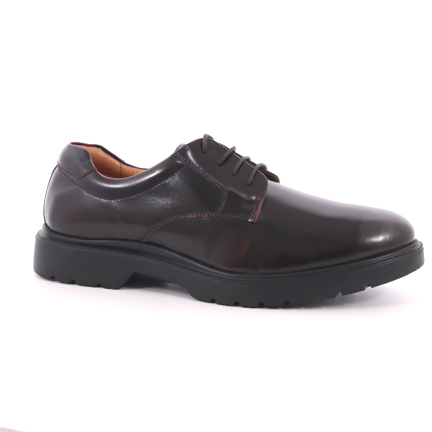 Scarpa Allacciata Impronte Uomo Bordeaux Scarpa Allacciata Impronte Uomo Bordeaux Scarpe 57 - IM92001A