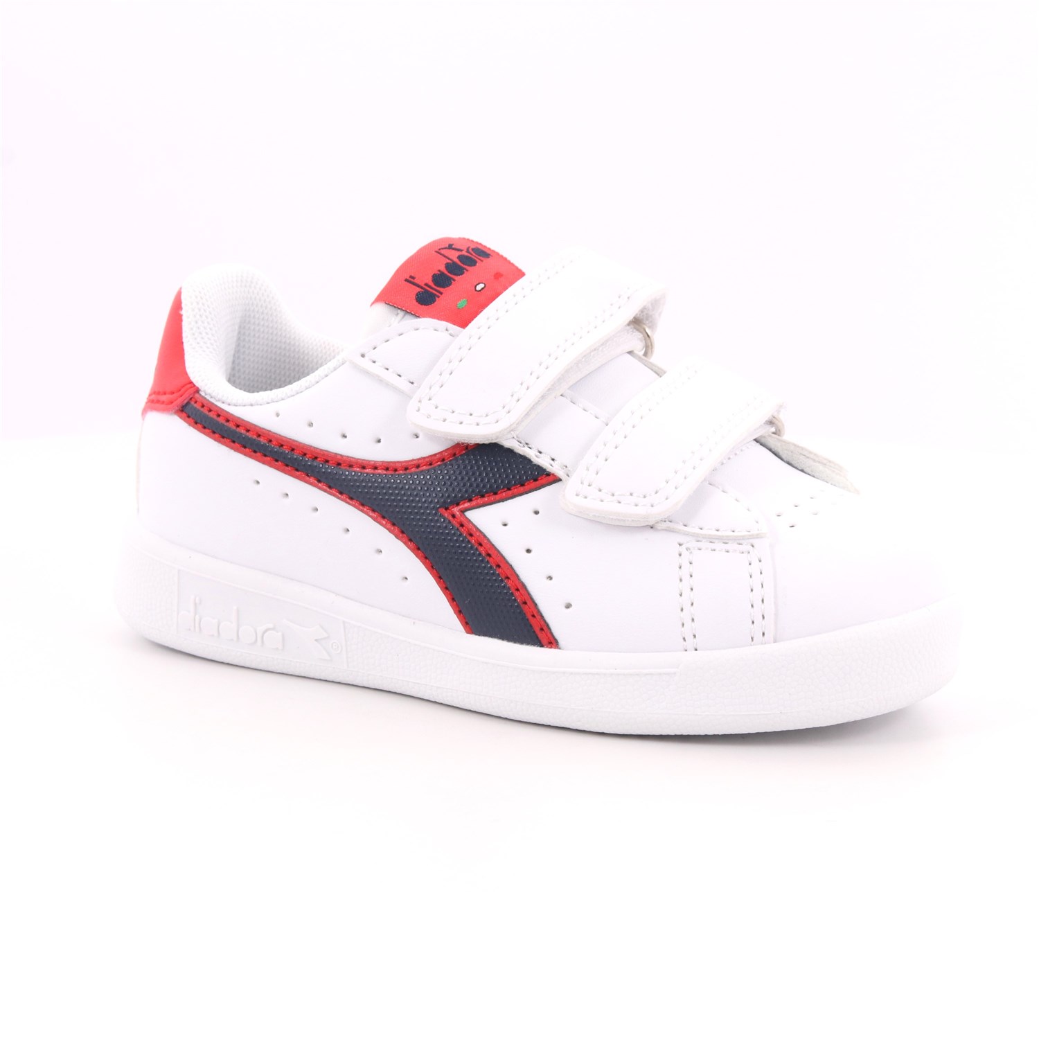 Scarpa Strappi Diadora Bambino Bianco Scarpa Strappi Diadora Bambino Bianco Scarpe 110 - 101.173339