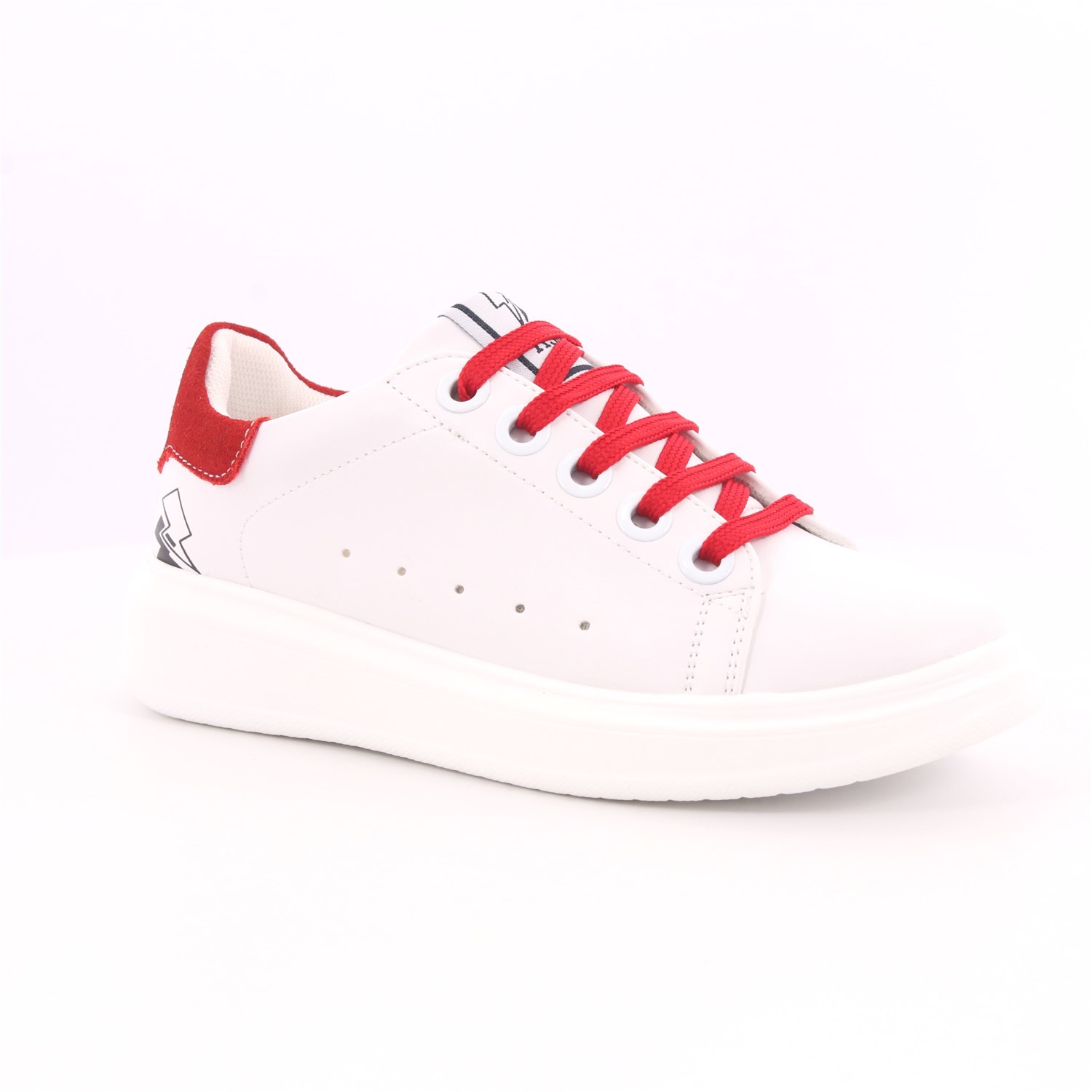 Scarpa Allacciata Asso Bambino Bianco Scarpa Allacciata Asso Bambino Bianco Scarpe 343 - AG-5415B