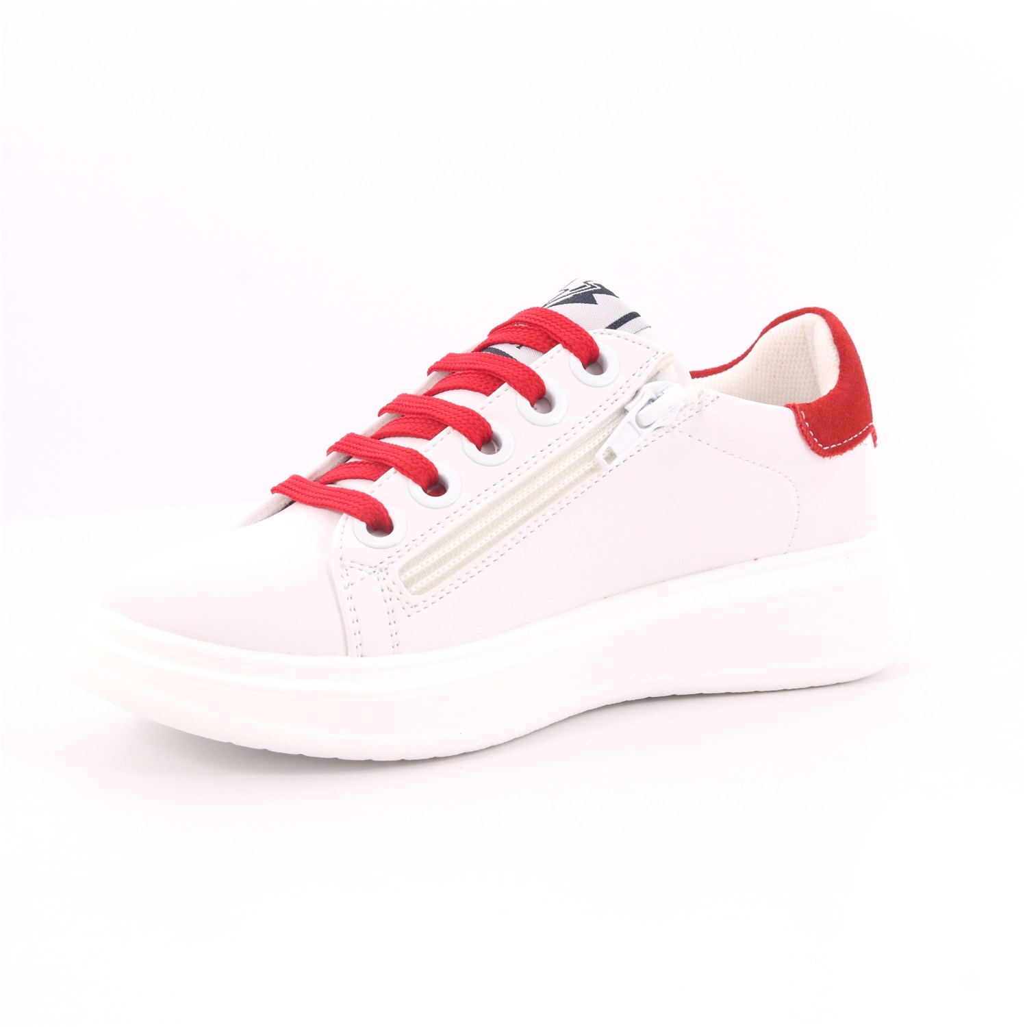 Scarpa Allacciata Asso Bambino Bianco Scarpa Allacciata Asso Bambino Bianco Scarpe 343 - AG-5415B