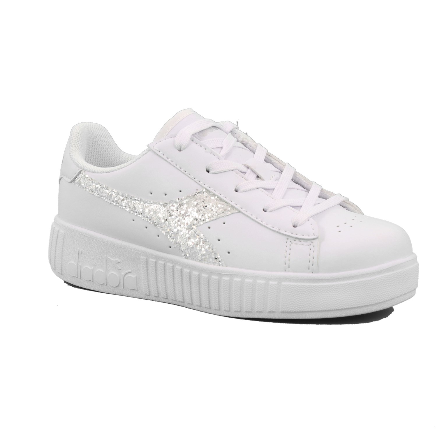 Scarpa Allacciata Diadora Bambina Bianco Scarpa Allacciata Diadora Bambina Bianco Scarpe 135 - 101.175084