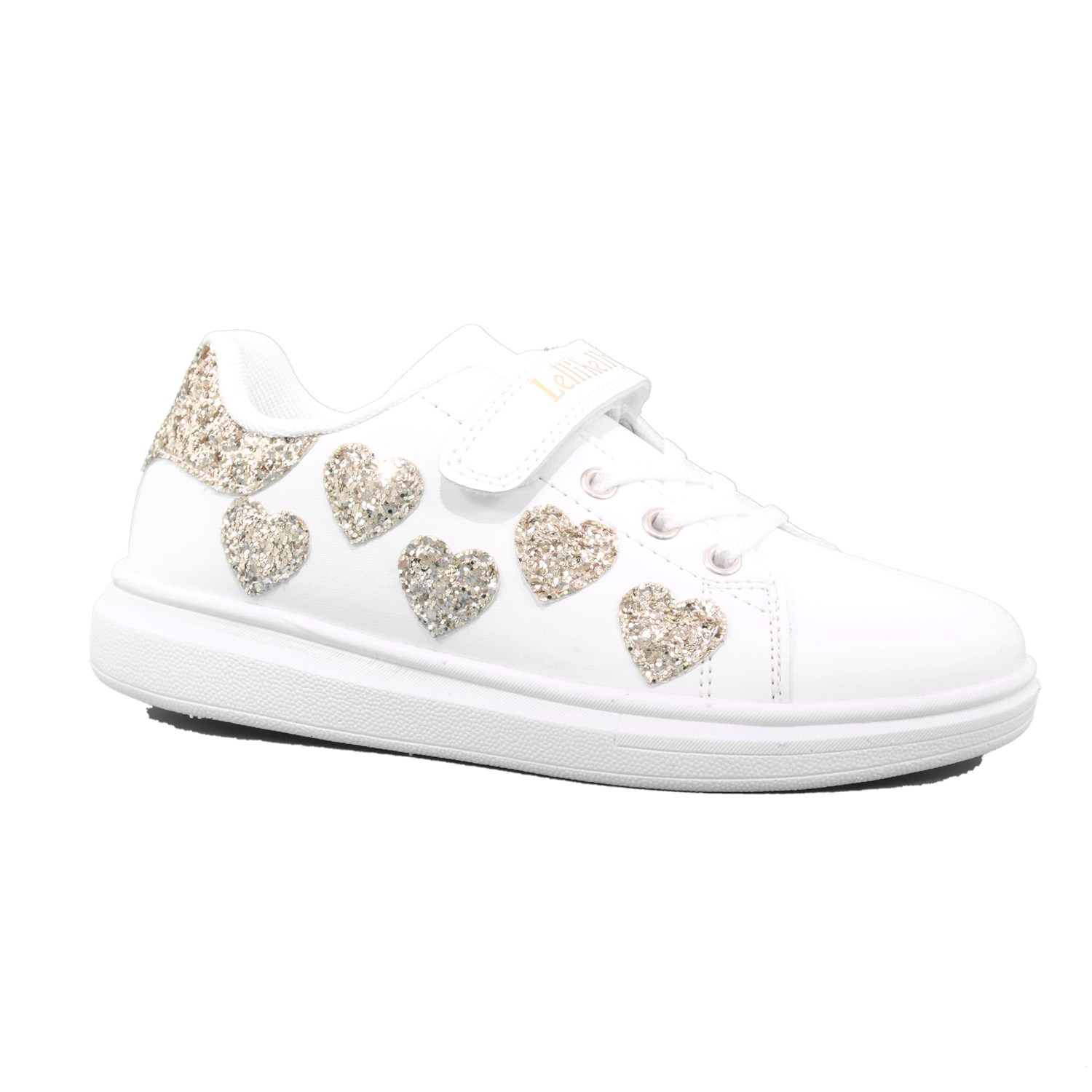 Scarpa Strappi + Elastico Lelli Kelly Bambina Bianco Scarpa Strappi + Elastico Lelli Kelly Bambina Bianco Scarpe 309 - LK1838
