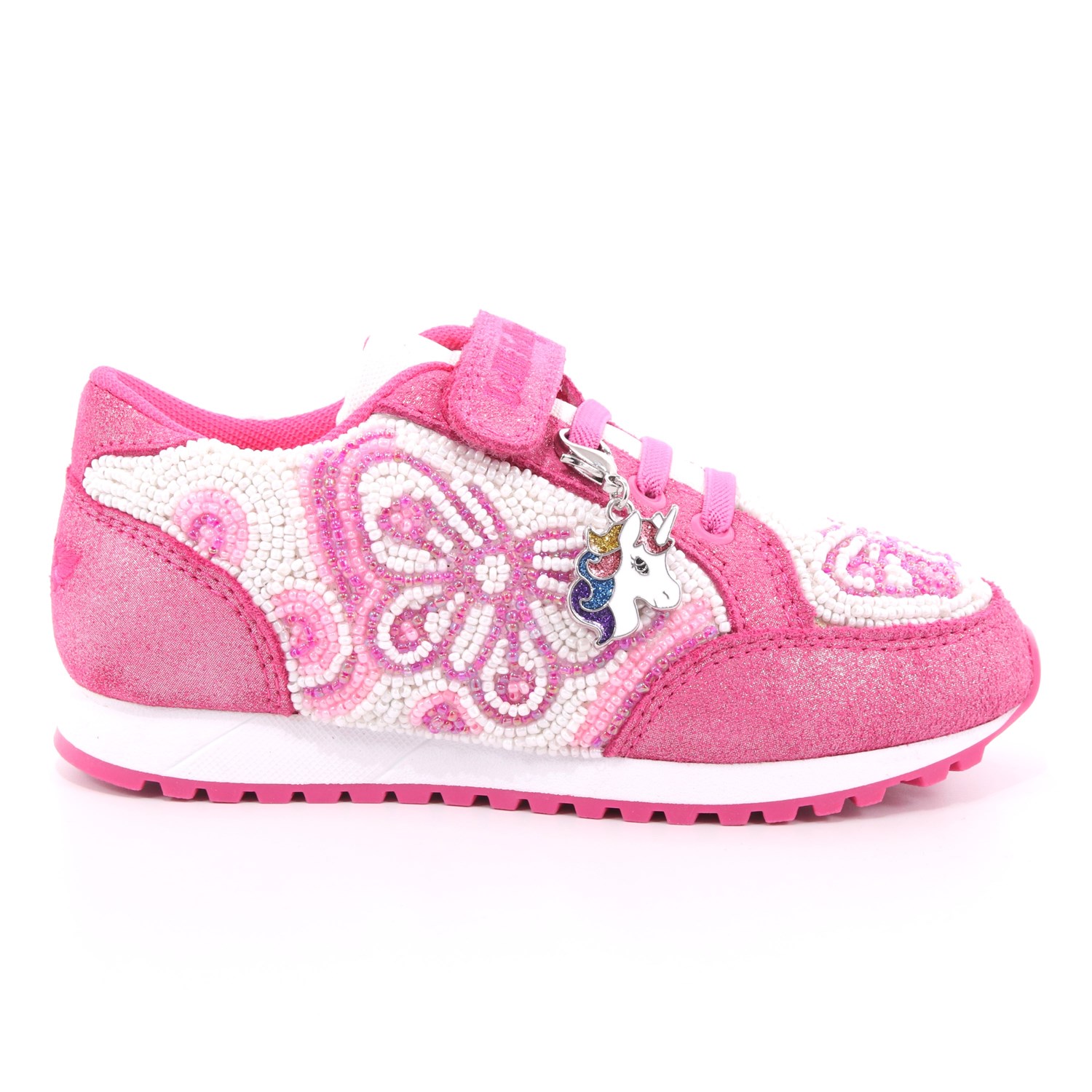 Scarpa Strappi + Elastico Lelli Kelly Bambina Fuxia Scarpa Strappi + Elastico Lelli Kelly Bambina Fuxia Scarpe 317 - LK4810