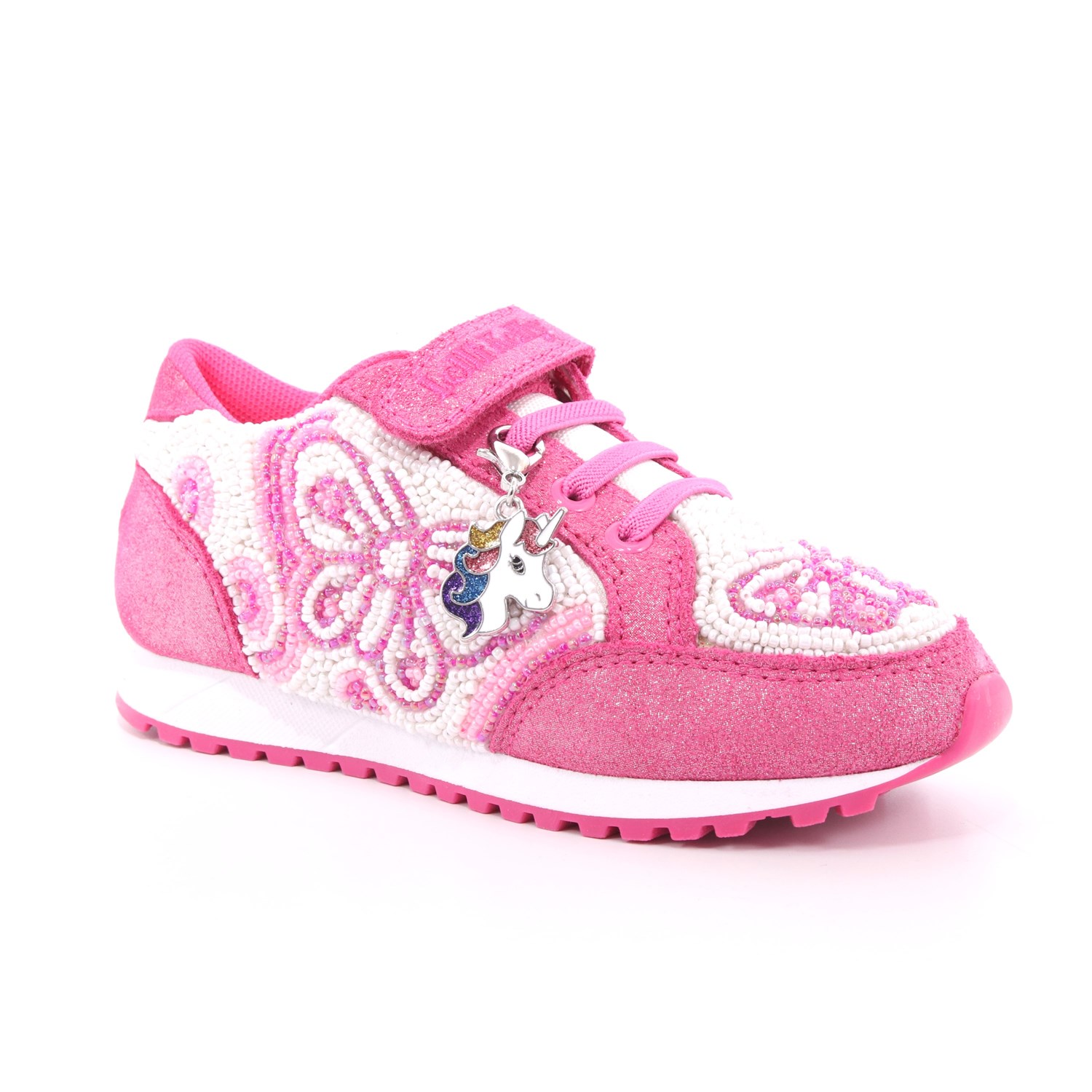 Scarpa Strappi + Elastico Lelli Kelly Bambina Fuxia Scarpa Strappi + Elastico Lelli Kelly Bambina Fuxia Scarpe 317 - LK4810