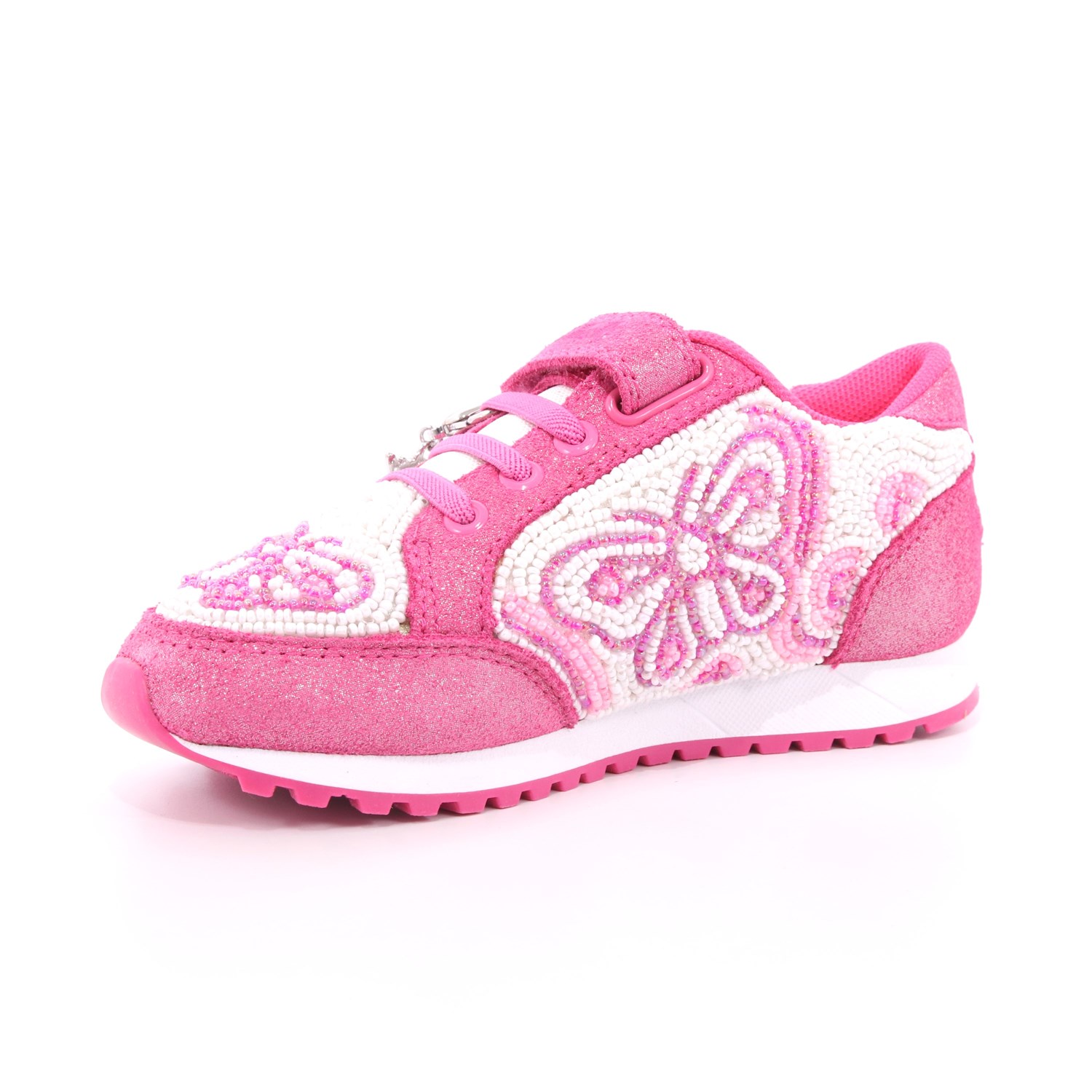 Scarpa Strappi + Elastico Lelli Kelly Bambina Fuxia Scarpa Strappi + Elastico Lelli Kelly Bambina Fuxia Scarpe 317 - LK4810