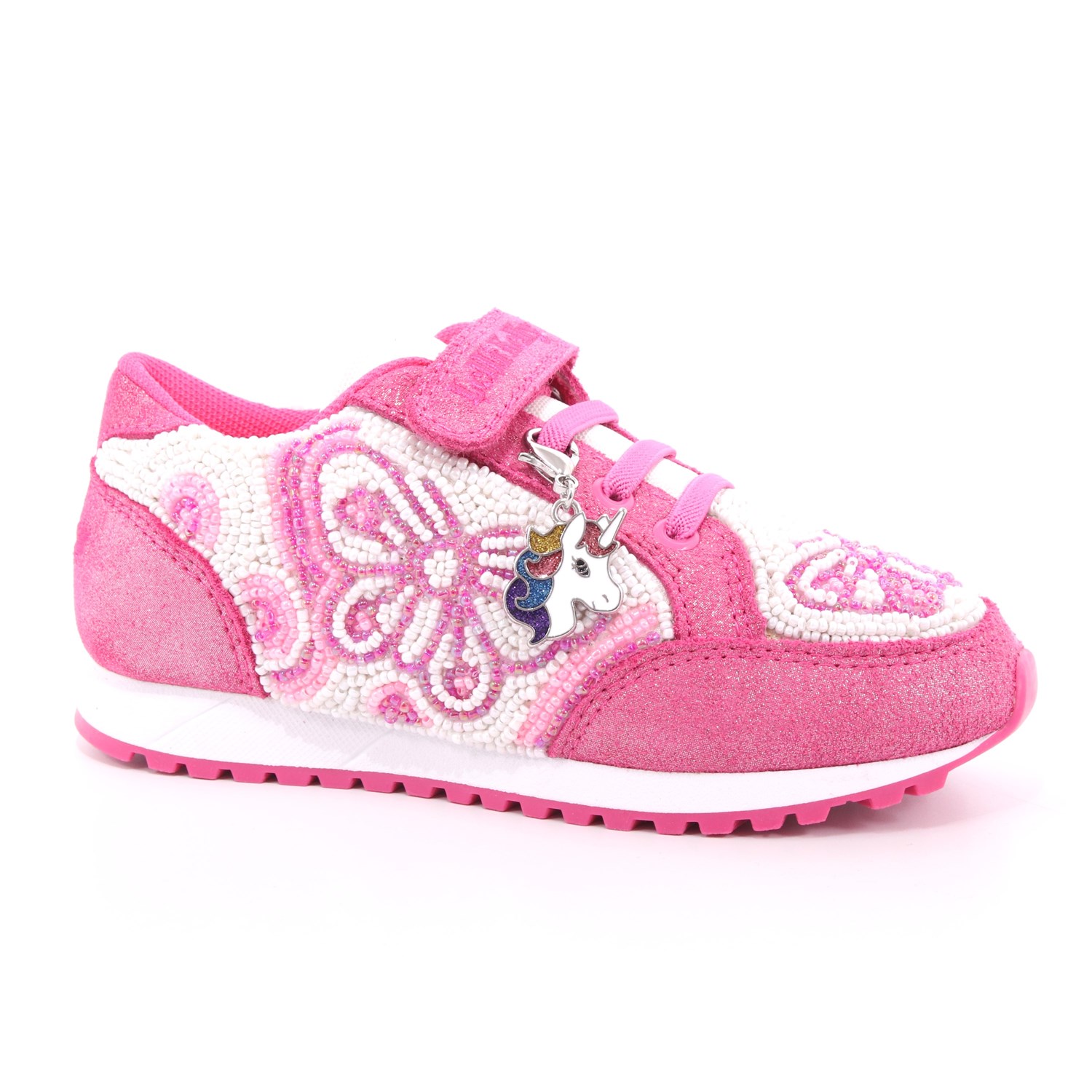 Scarpa Strappi + Elastico Lelli Kelly Bambina Fuxia Scarpa Strappi + Elastico Lelli Kelly Bambina Fuxia Scarpe 317 - LK4810