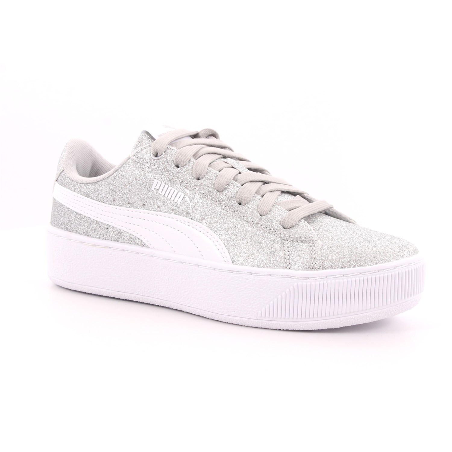 Scarpa Allacciata Puma Bambina Argento Scarpa Allacciata Puma Bambina Argento Scarpe 202 - 36685603
