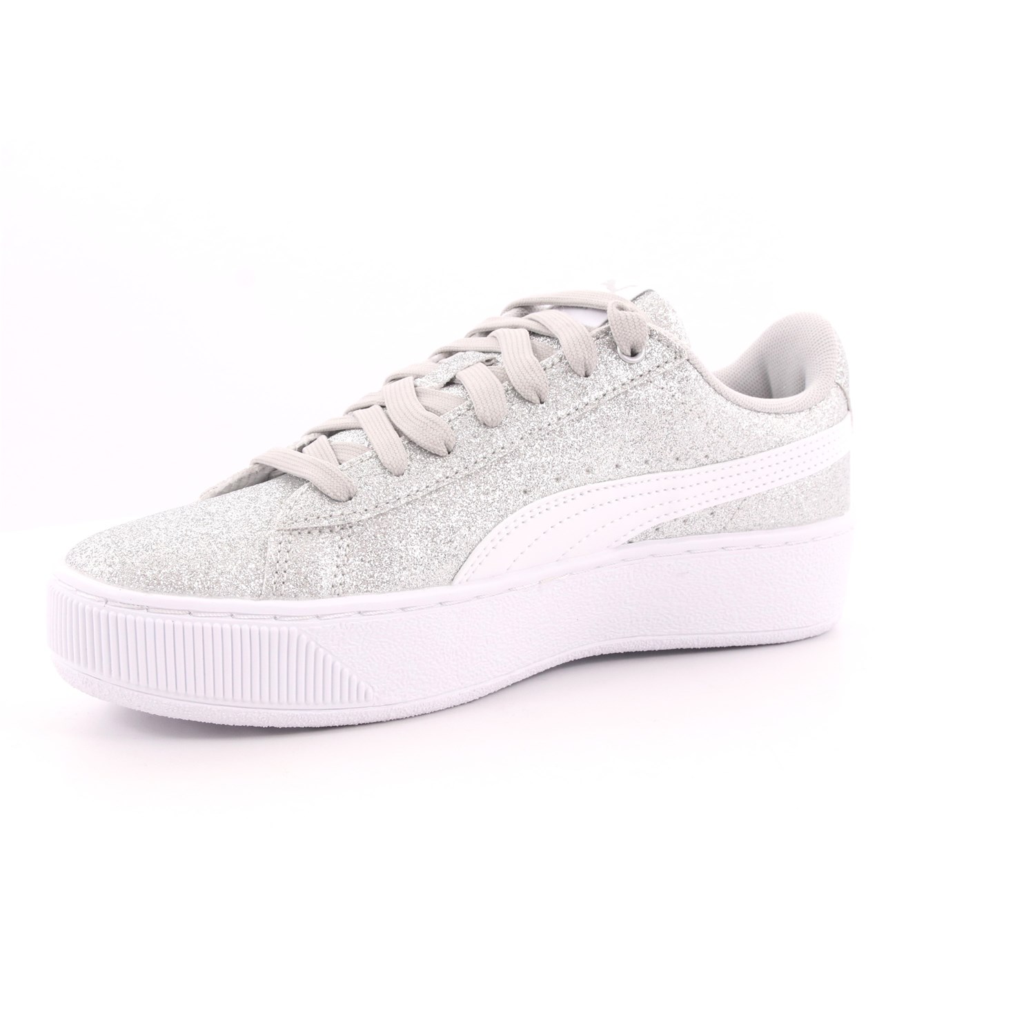Scarpa Allacciata Puma Bambina Argento Scarpa Allacciata Puma Bambina Argento Scarpe 202 - 36685603