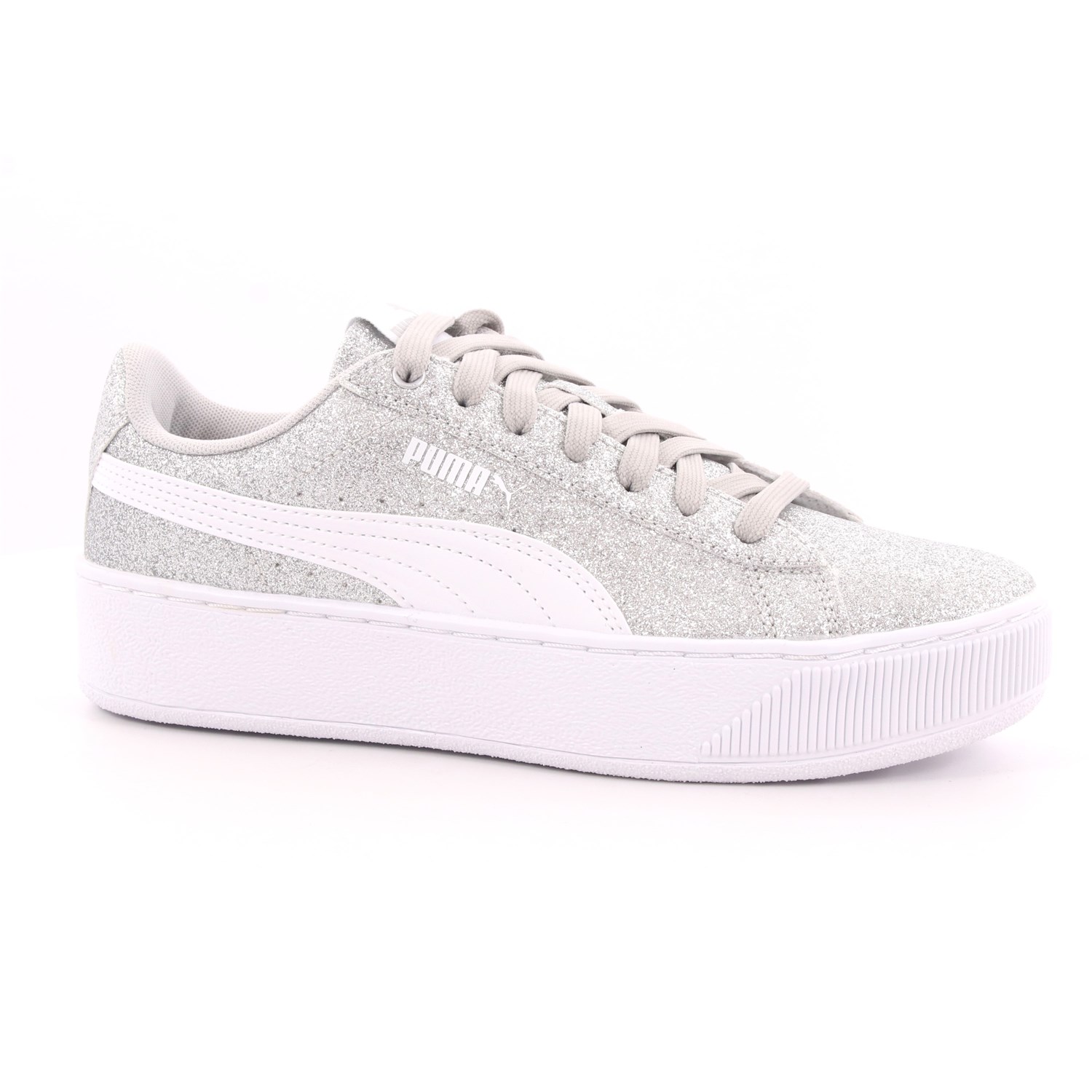 Scarpa Allacciata Puma Bambina Argento Scarpa Allacciata Puma Bambina Argento Scarpe 202 - 36685603