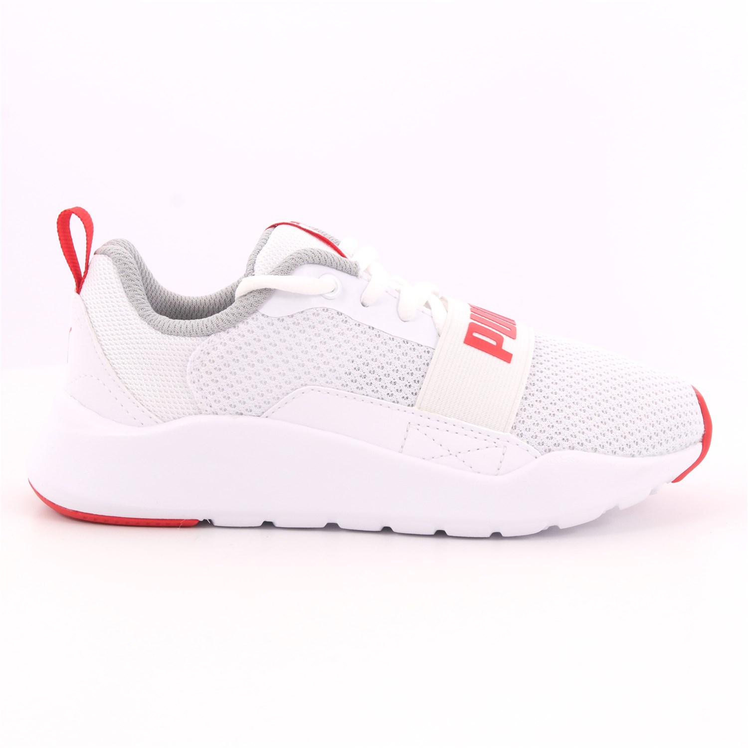 Scarpa Allacciata Puma Bambino Bianco Scarpa Allacciata Puma Bambino Bianco Scarpe 204 - 36693114