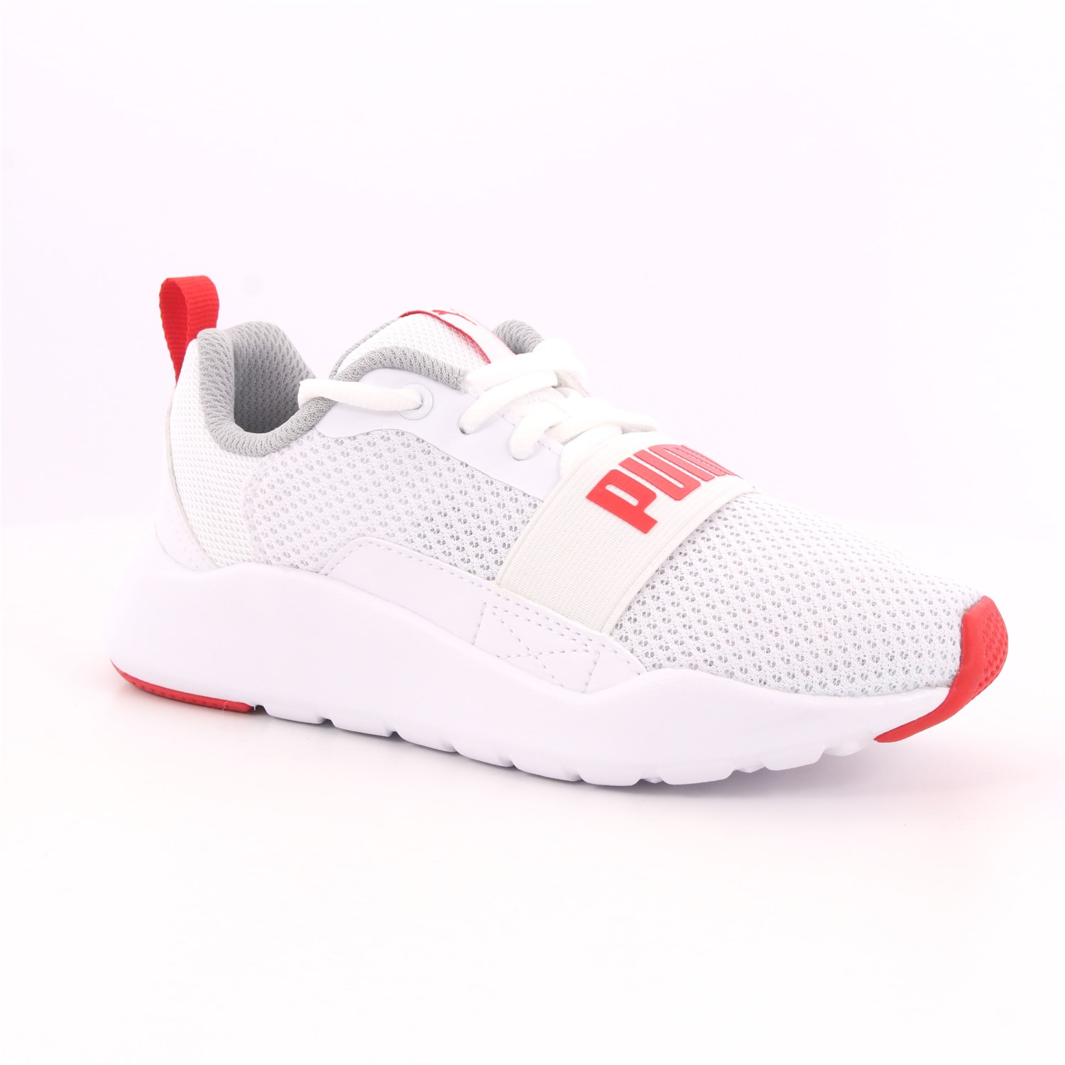 Scarpa Allacciata Puma Bambino Bianco Scarpa Allacciata Puma Bambino Bianco Scarpe 204 - 36693114
