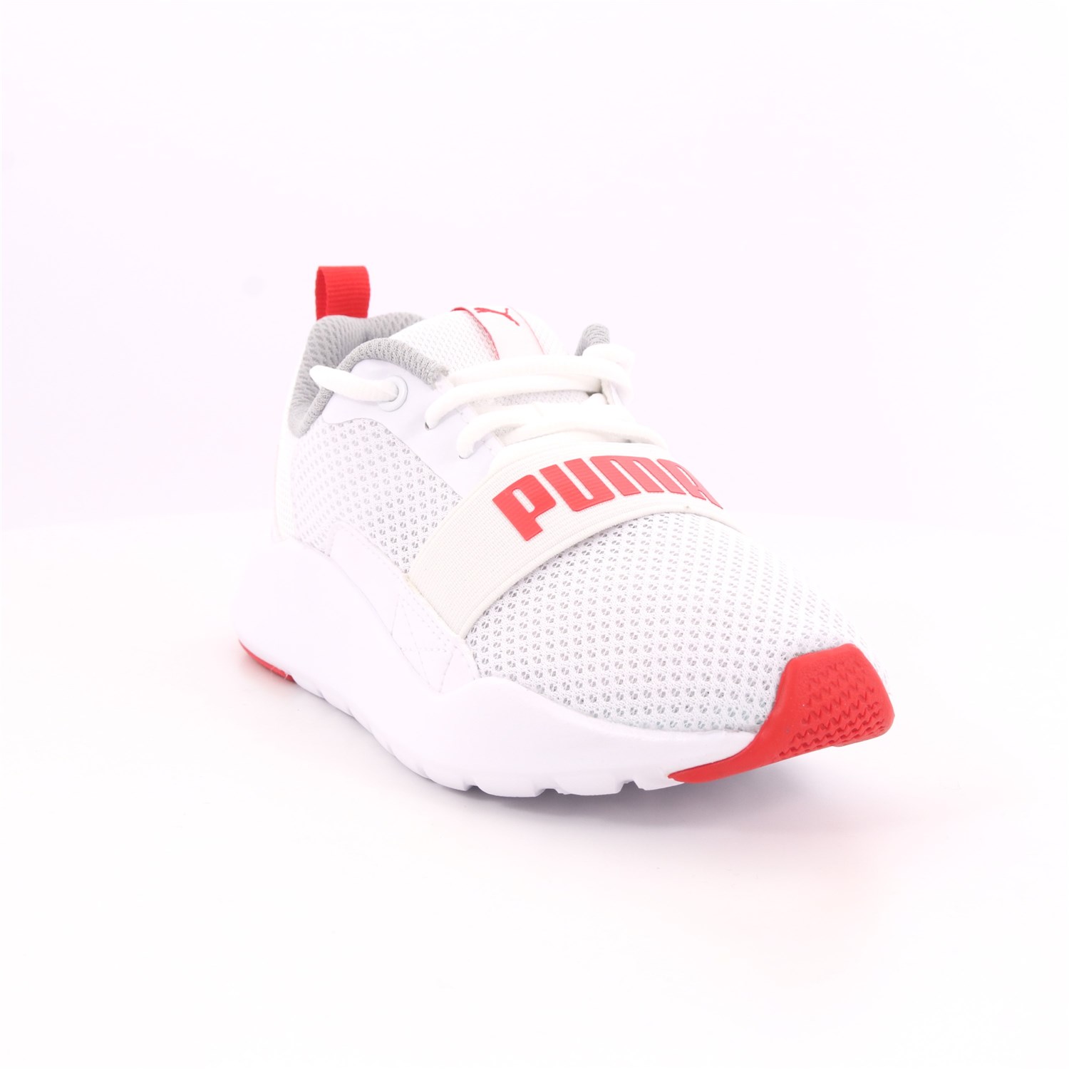 Scarpa Allacciata Puma Bambino Bianco Scarpa Allacciata Puma Bambino Bianco Scarpe 204 - 36693114