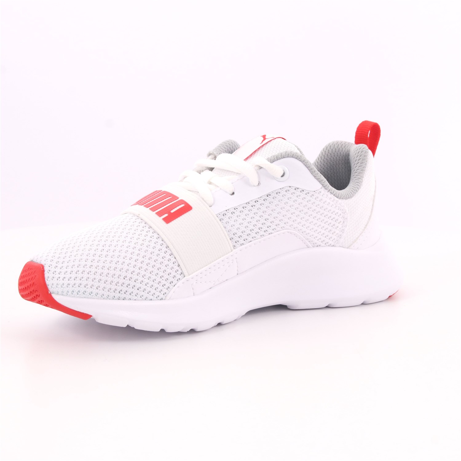 Scarpa Allacciata Puma Bambino Bianco Scarpa Allacciata Puma Bambino Bianco Scarpe 204 - 36693114