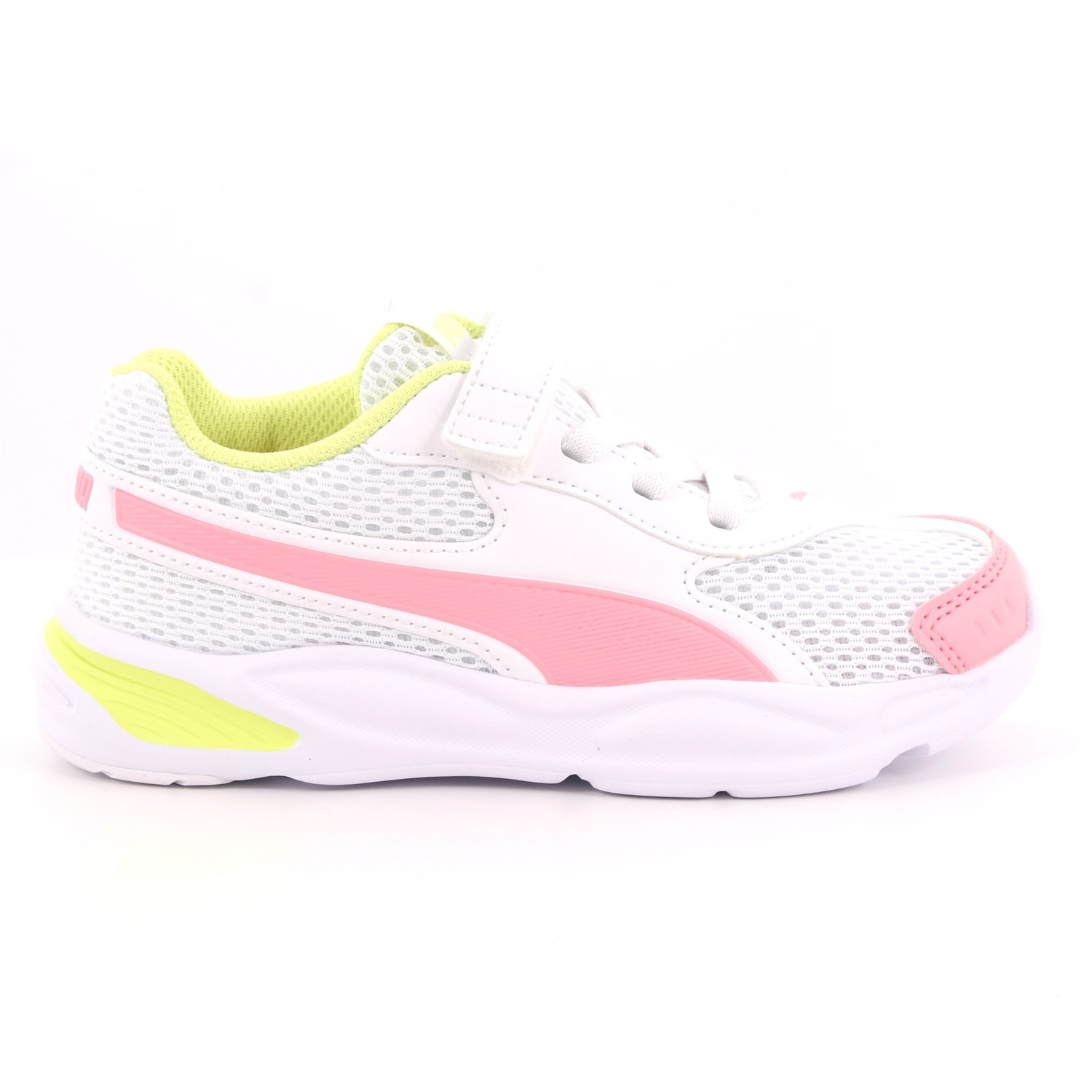 Scarpa Strappi + Elastico Puma Bambina Bianco Scarpa Strappi + Elastico Puma Bambina Bianco Scarpe 255 - 37292704
