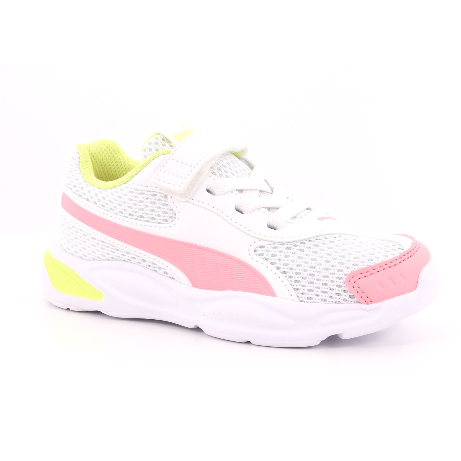 Scarpa Strappi + Elastico Puma Bambina Bianco Scarpa Strappi + Elastico Puma Bambina Bianco Scarpe 255 - 37292704