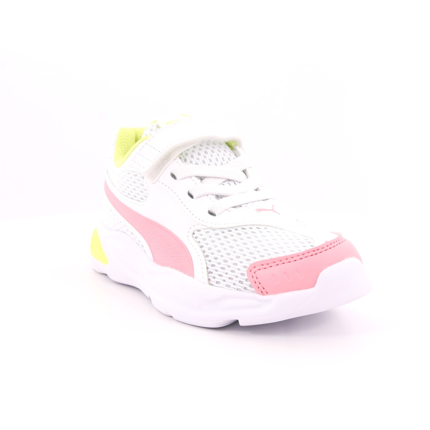 Scarpa Strappi + Elastico Puma Bambina Bianco Scarpa Strappi + Elastico Puma Bambina Bianco Scarpe 255 - 37292704