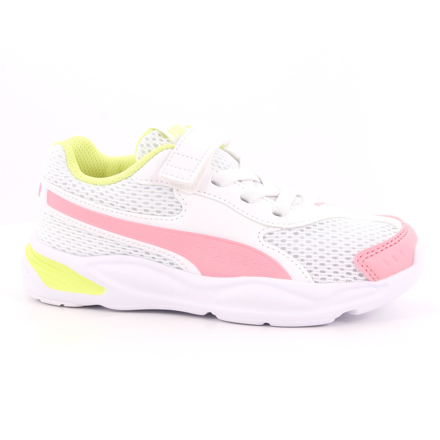 Scarpa Strappi + Elastico Puma Bambina Bianco Scarpa Strappi + Elastico Puma Bambina Bianco Scarpe 255 - 37292704