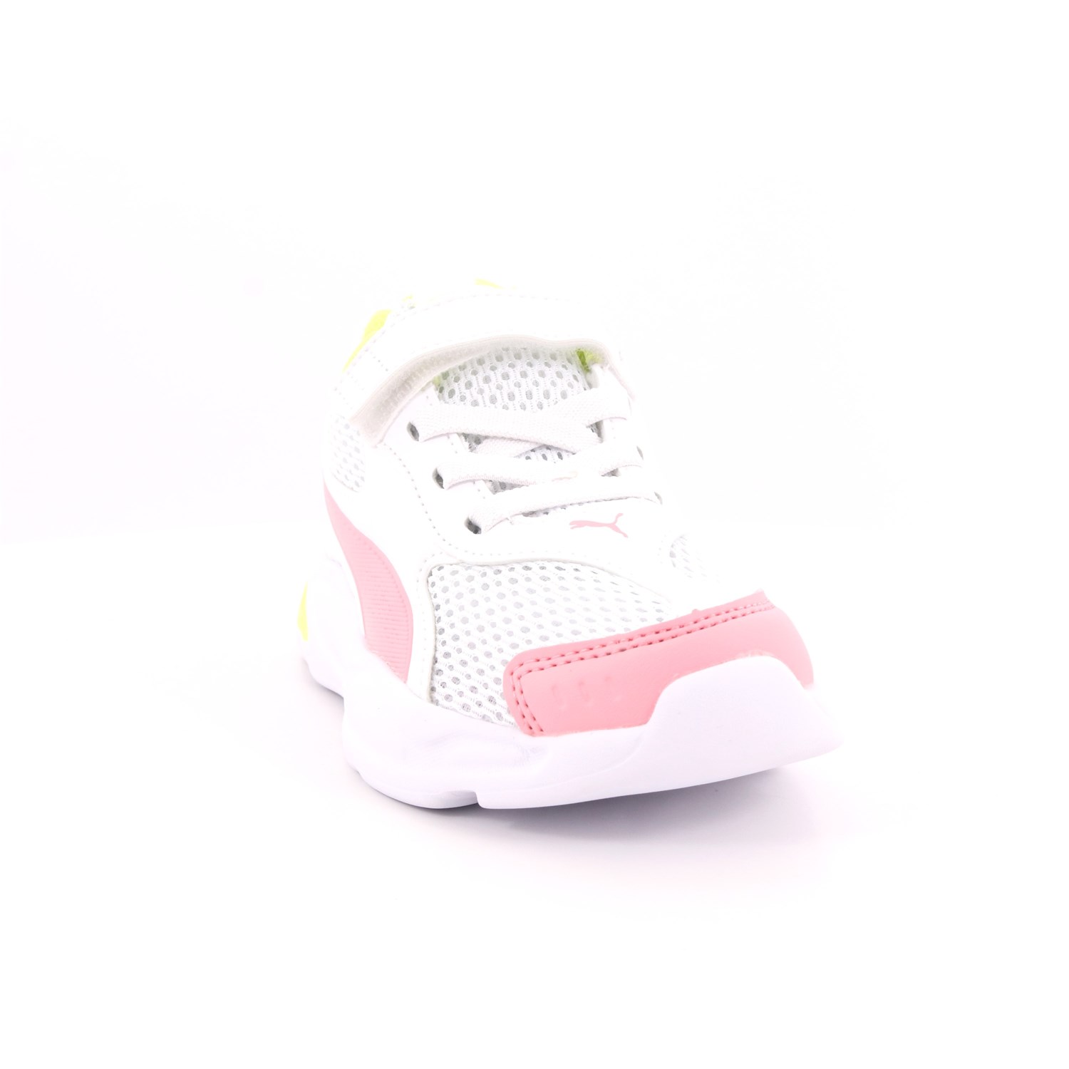 Scarpa Strappi + Elastico Puma Bambina Bianco Scarpa Strappi + Elastico Puma Bambina Bianco Scarpe 255 - 37292704