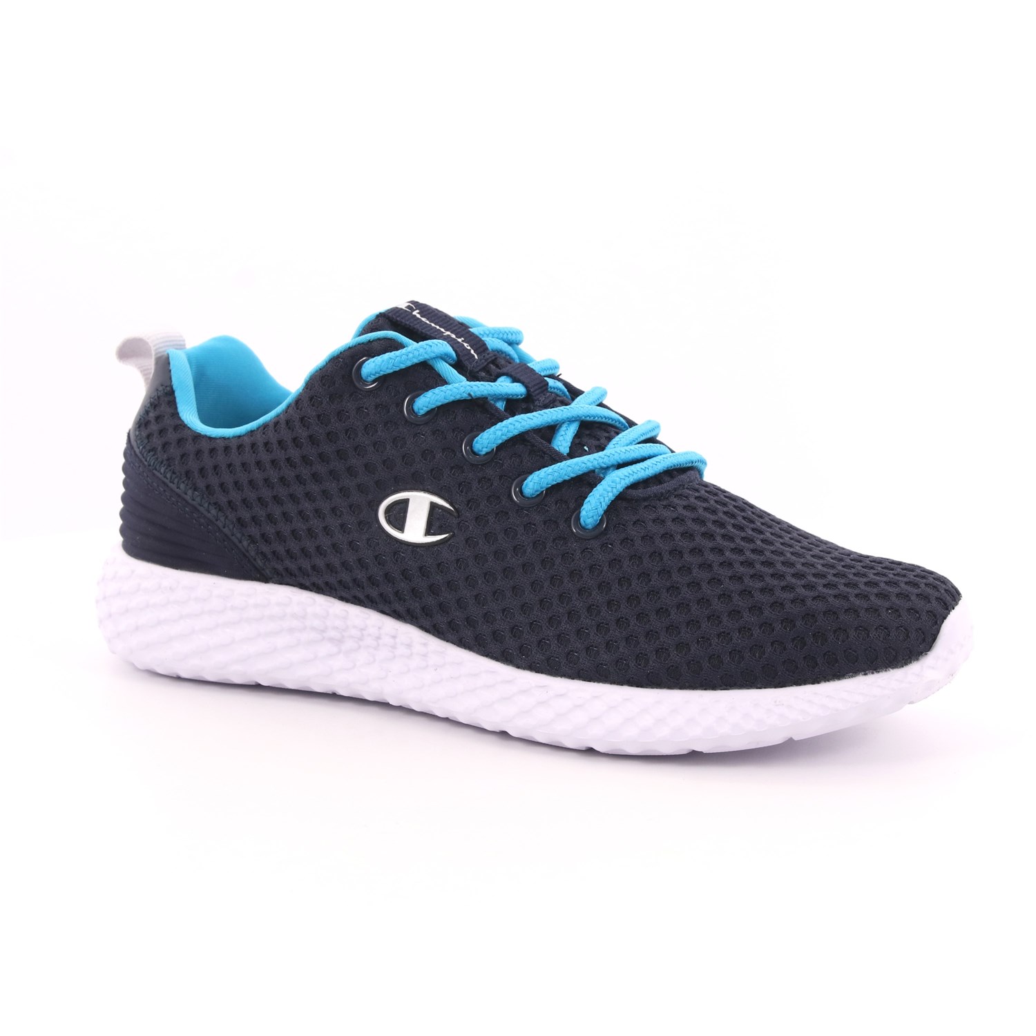 Scarpa Allacciata Champion Bambino Blu Scarpa Allacciata Champion Bambino Blu Scarpe 561 - S31883