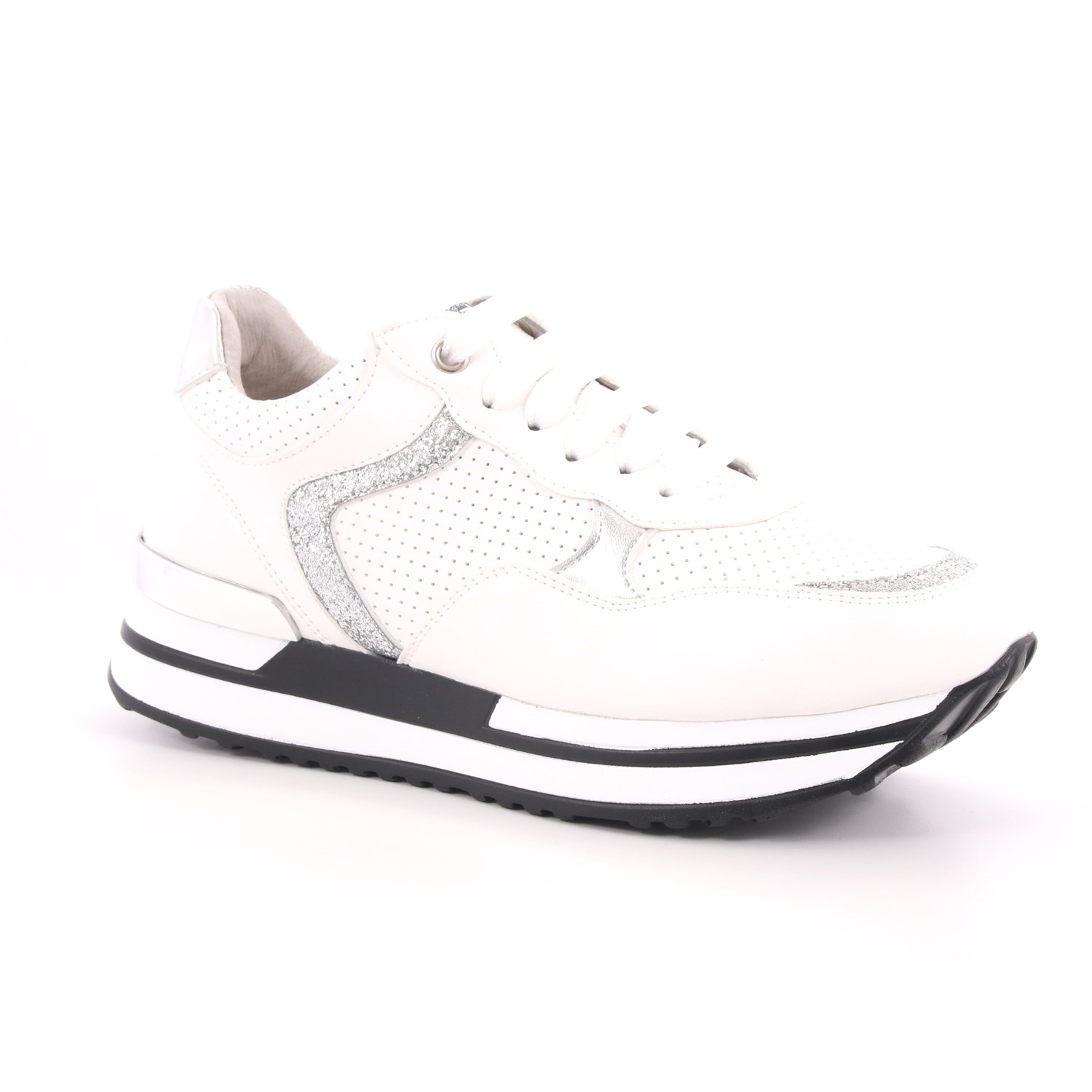 Scarpa Allacciata Keys Donna Bianco Scarpa Allacciata Keys Donna Bianco Scarpe 1 - K-1800B