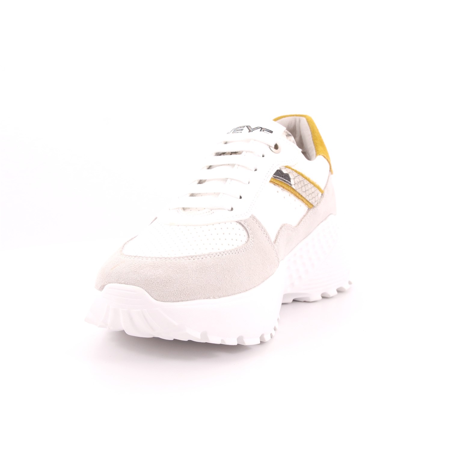 Scarpa Allacciata Keys Donna Bianco Scarpa Allacciata Keys Donna Bianco Scarpe 3 - K-1500A