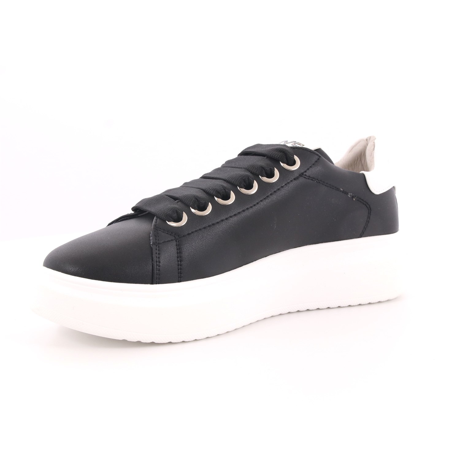 Scarpa Allacciata Keys Donna Nero Scarpa Allacciata Keys Donna Nero Scarpe 4 - K-400B