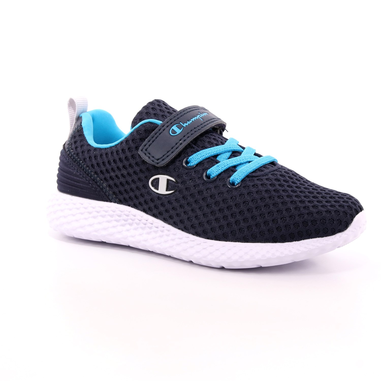 Scarpa Strappi + Elastico Champion Bambino Blu Scarpa Strappi + Elastico Champion Bambino Blu Scarpe 565 - S31882