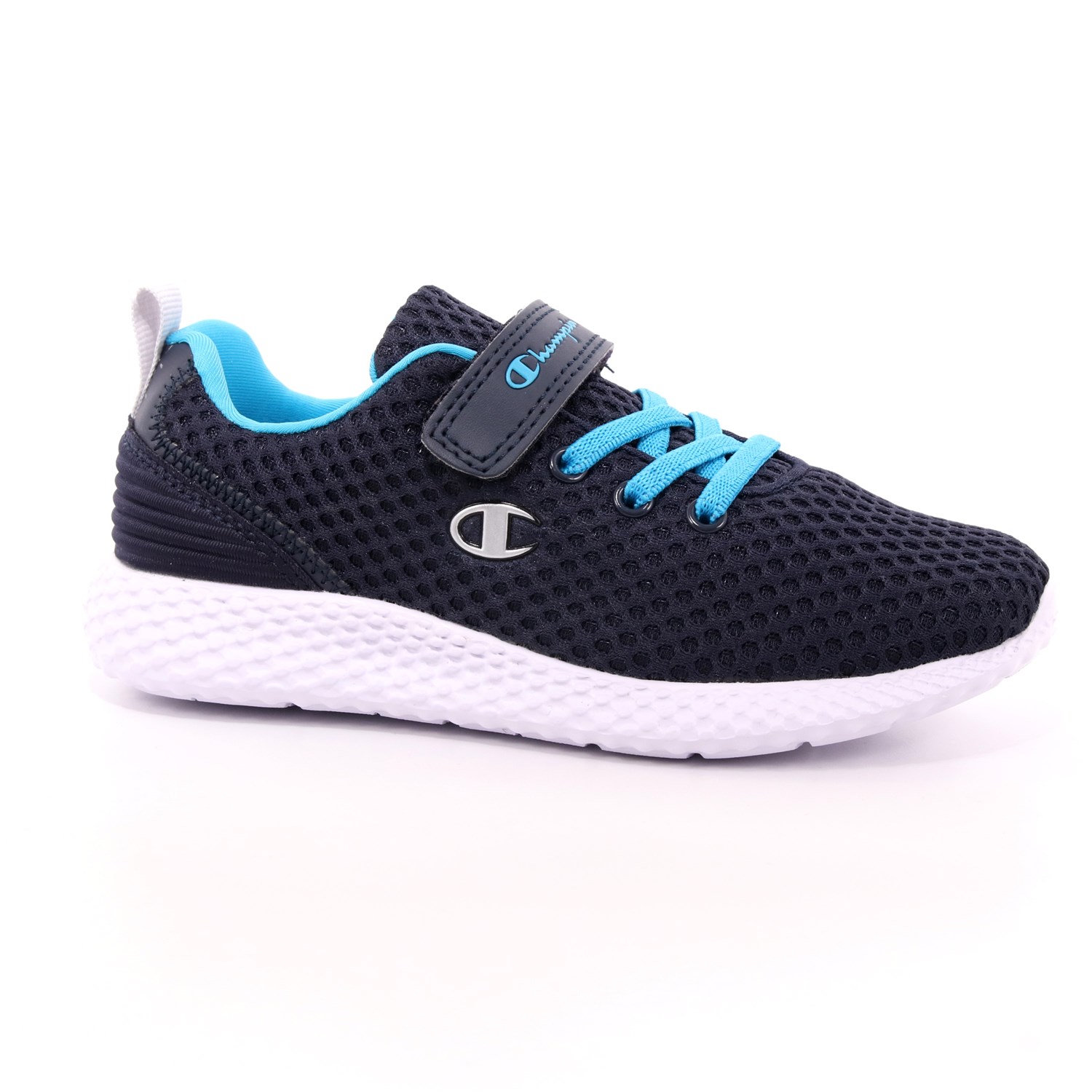 Scarpa Strappi + Elastico Champion Bambino Blu Scarpa Strappi + Elastico Champion Bambino Blu Scarpe 565 - S31882