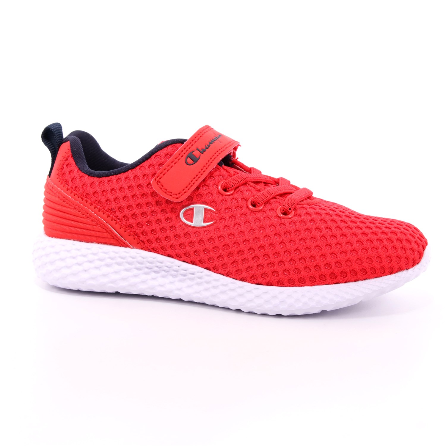 Scarpa Strappi + Elastico Champion Bambino Rosso Scarpa Strappi + Elastico Champion Bambino Rosso Scarpe 566 - S31882