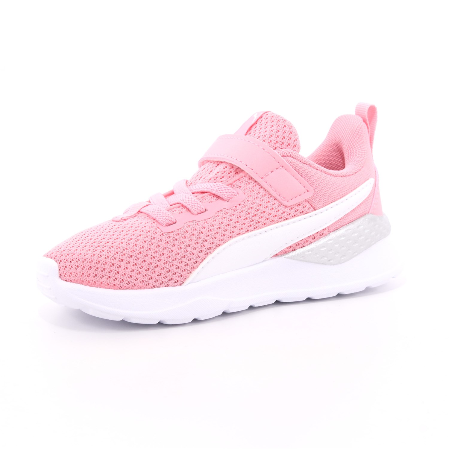 Scarpa Strappi + Elastico Puma Bambina Rosa Scarpa Strappi + Elastico Puma Bambina Rosa Scarpe 268 - 37201004