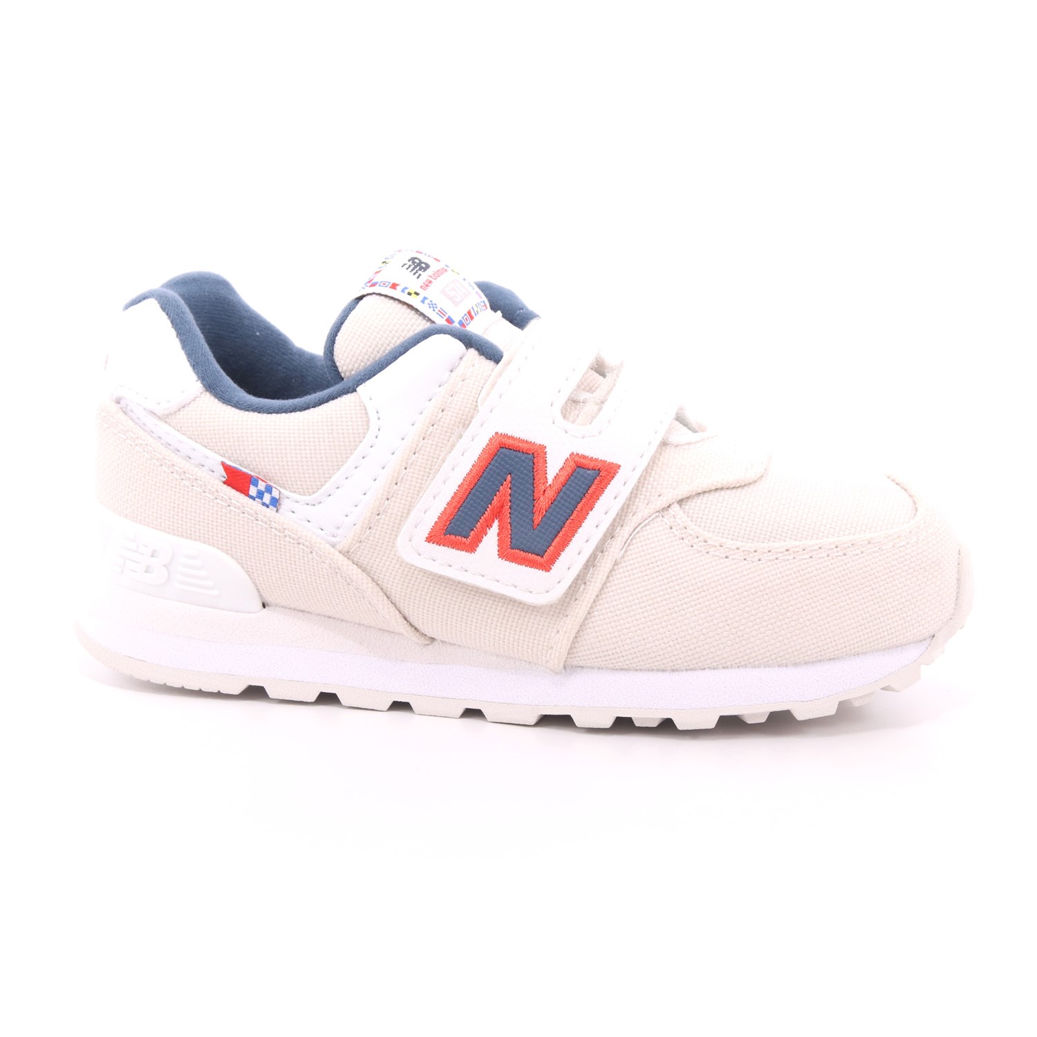 Scarpa Strappi New Balance Bambino Grigio Scarpa Strappi New Balance Bambino Grigio Scarpe 231 - NBIV574SOM