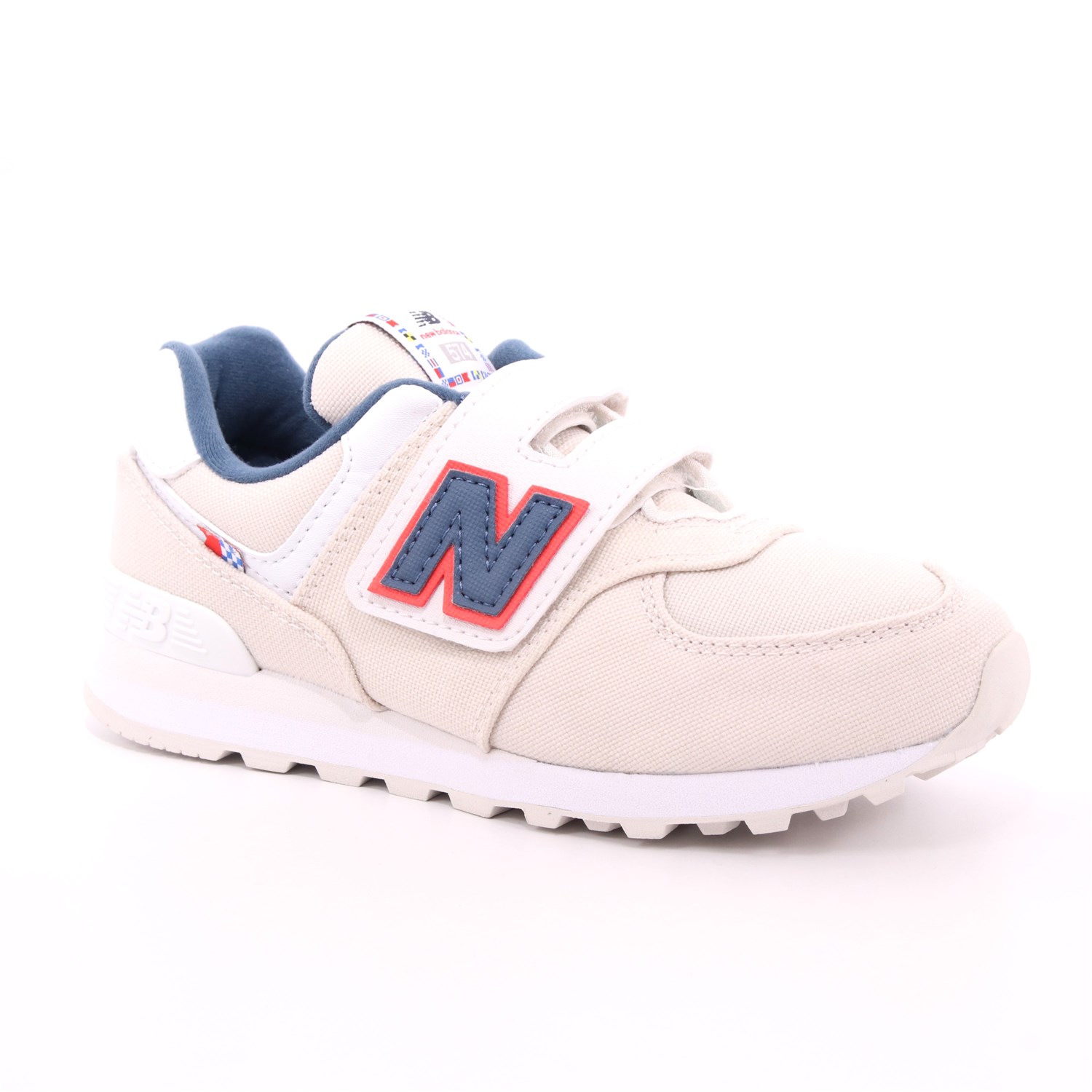 Scarpa Strappi New Balance Bambino Grigio Scarpa Strappi New Balance Bambino Grigio Scarpe 247 - NBYV574SOM