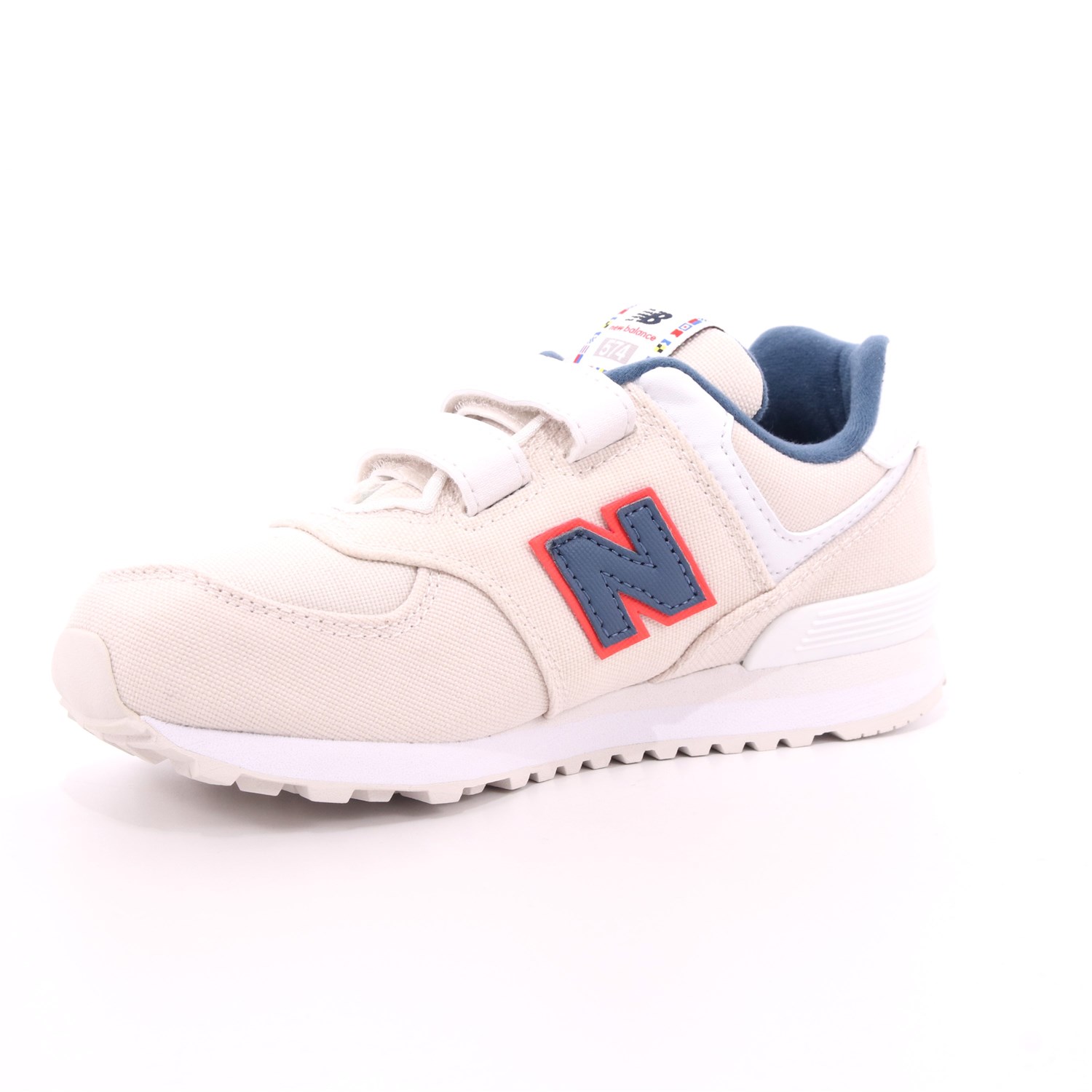 Scarpa Strappi New Balance Bambino Grigio Scarpa Strappi New Balance Bambino Grigio Scarpe 247 - NBYV574SOM
