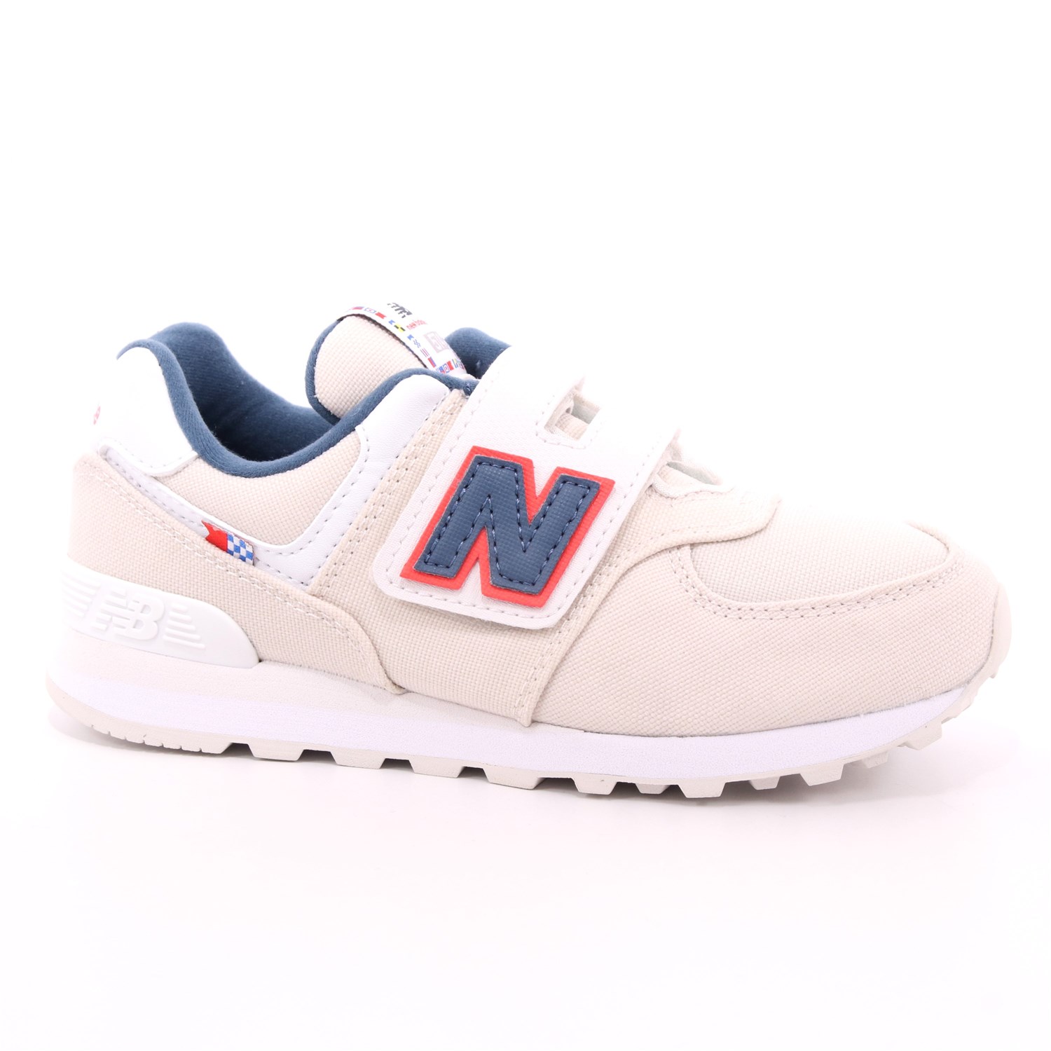 Scarpa Strappi New Balance Bambino Grigio Scarpa Strappi New Balance Bambino Grigio Scarpe 247 - NBYV574SOM
