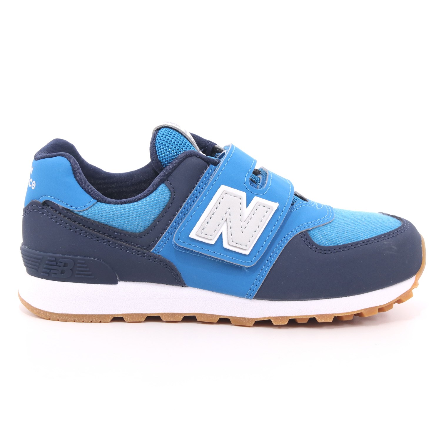 Scarpa Strappi New Balance Bambino Blu Scarpa Strappi New Balance Bambino Blu Scarpe 248 - NBYV574DMB