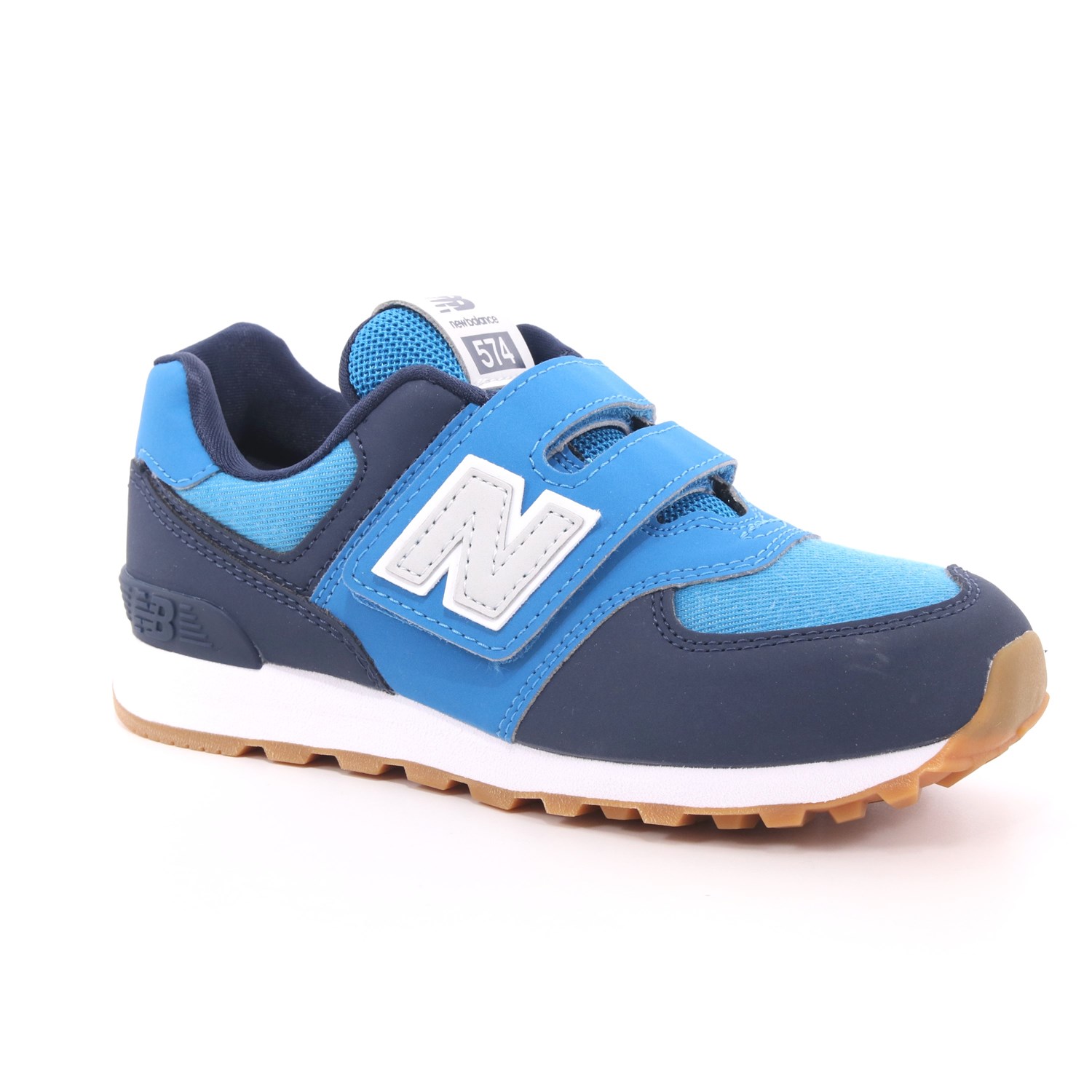 Scarpa Strappi New Balance Bambino Blu Scarpa Strappi New Balance Bambino Blu Scarpe 248 - NBYV574DMB