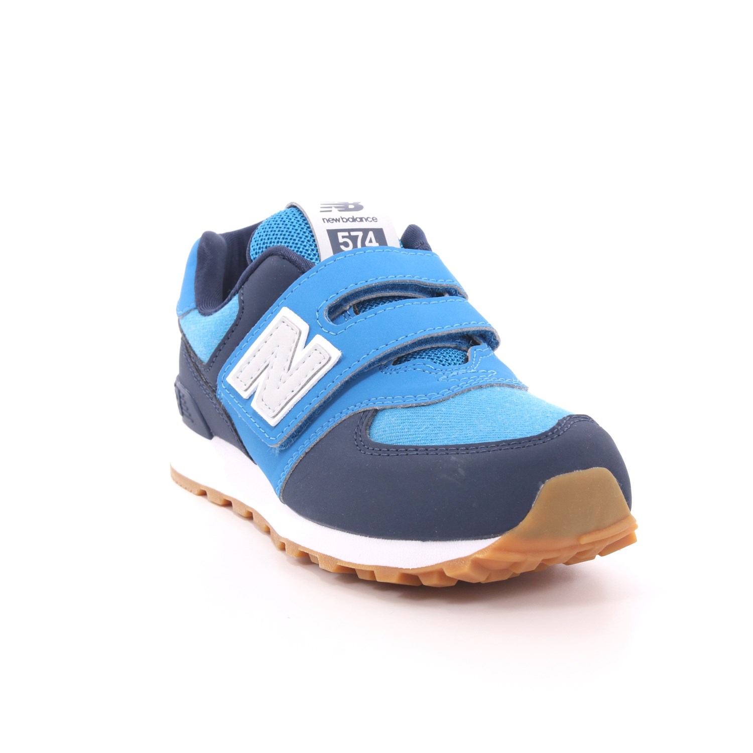 Scarpa Strappi New Balance Bambino Blu Scarpa Strappi New Balance Bambino Blu Scarpe 248 - NBYV574DMB