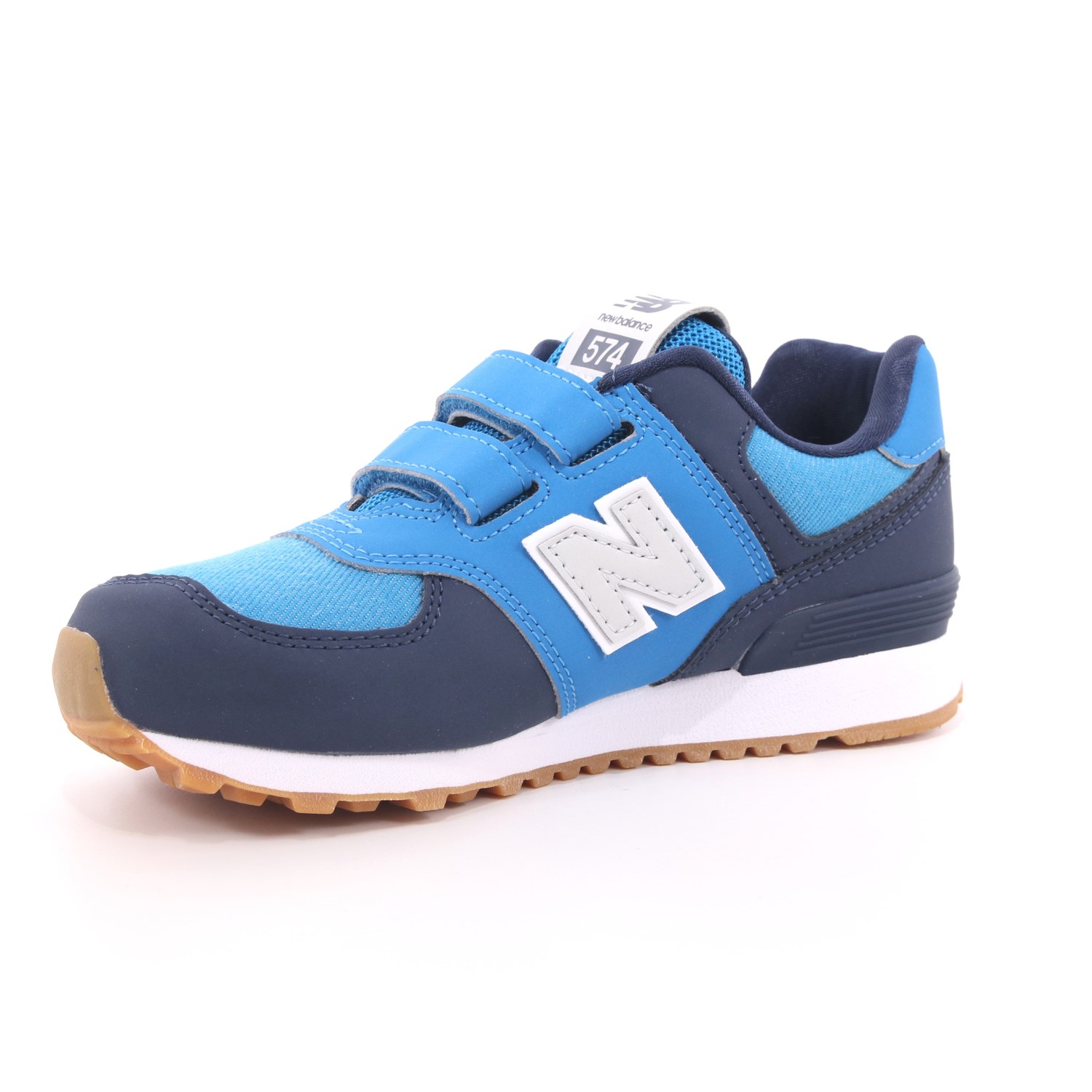 Scarpa Strappi New Balance Bambino Blu Scarpa Strappi New Balance Bambino Blu Scarpe 248 - NBYV574DMB