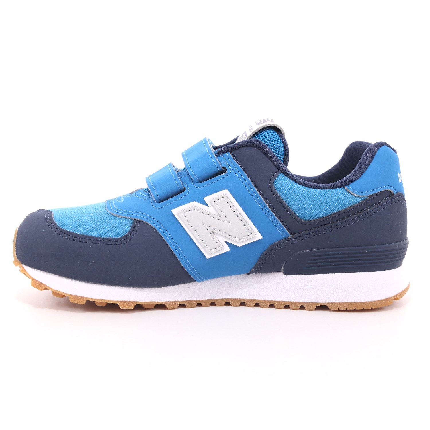 Scarpa Strappi New Balance Bambino Blu Scarpa Strappi New Balance Bambino Blu Scarpe 248 - NBYV574DMB