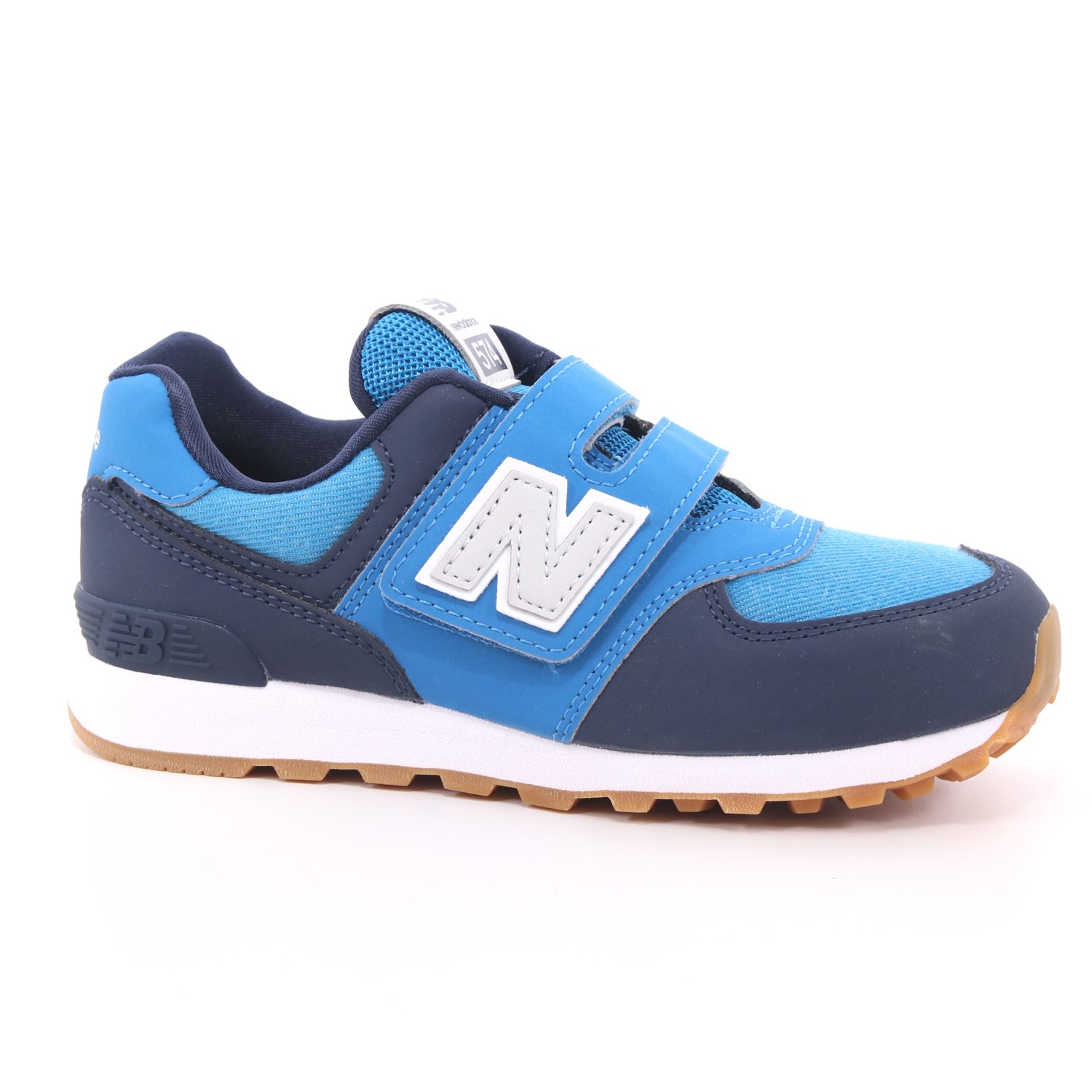 Scarpa Strappi New Balance Bambino Blu Scarpa Strappi New Balance Bambino Blu Scarpe 248 - NBYV574DMB