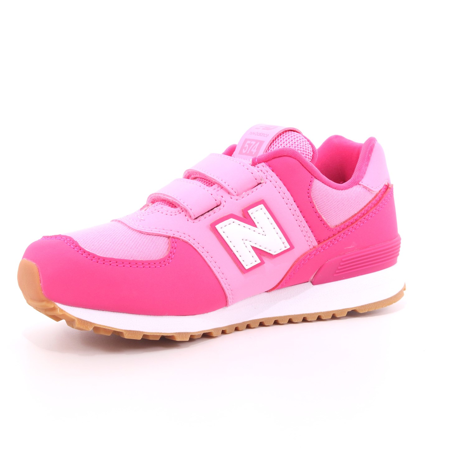 Scarpa Strappi New Balance Bambina Rosa Scarpa Strappi New Balance Bambina Rosa Scarpe 249 - NBYV574DMP